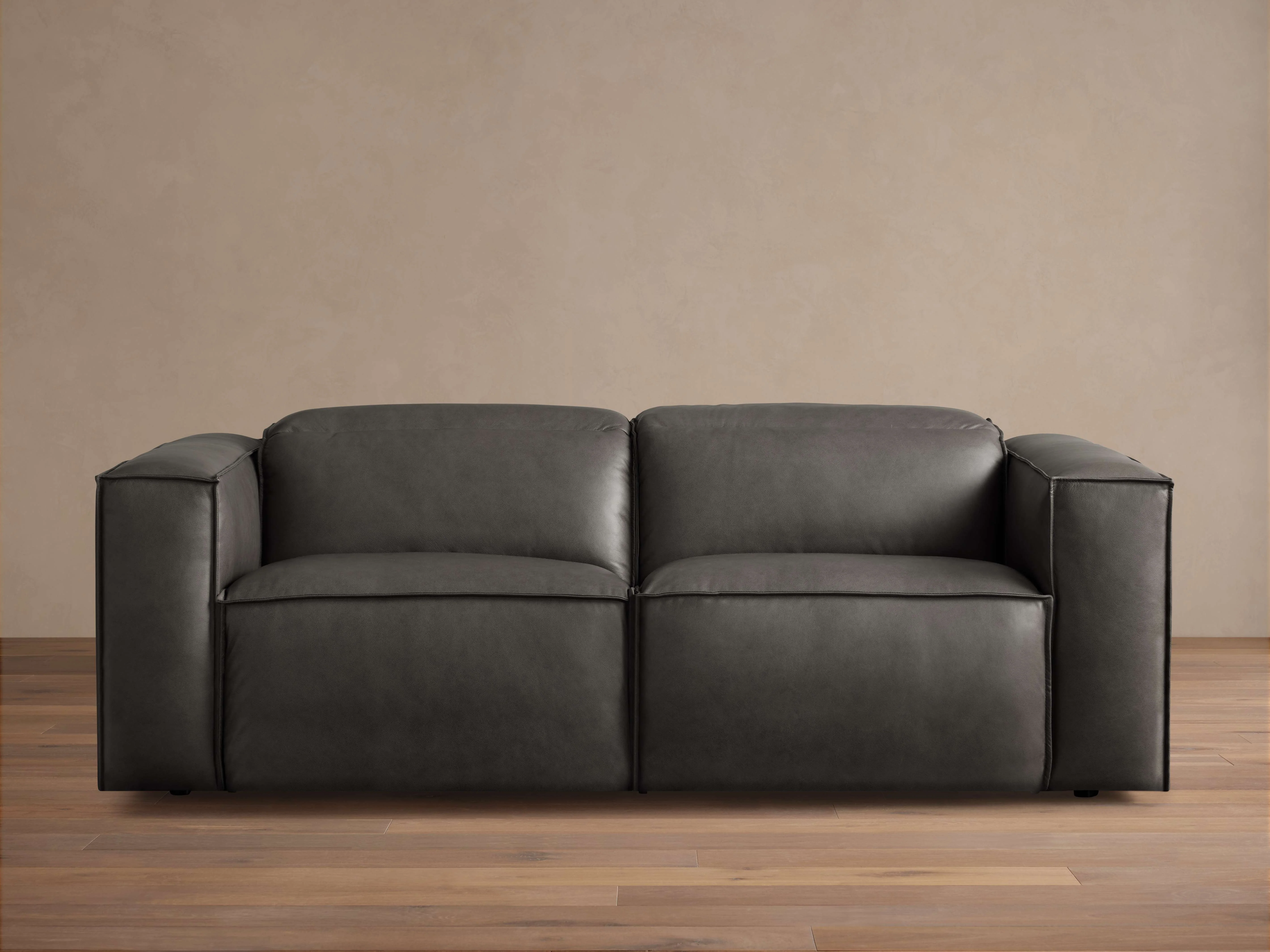 Coburn Leather Two-Piece Motion Sofa