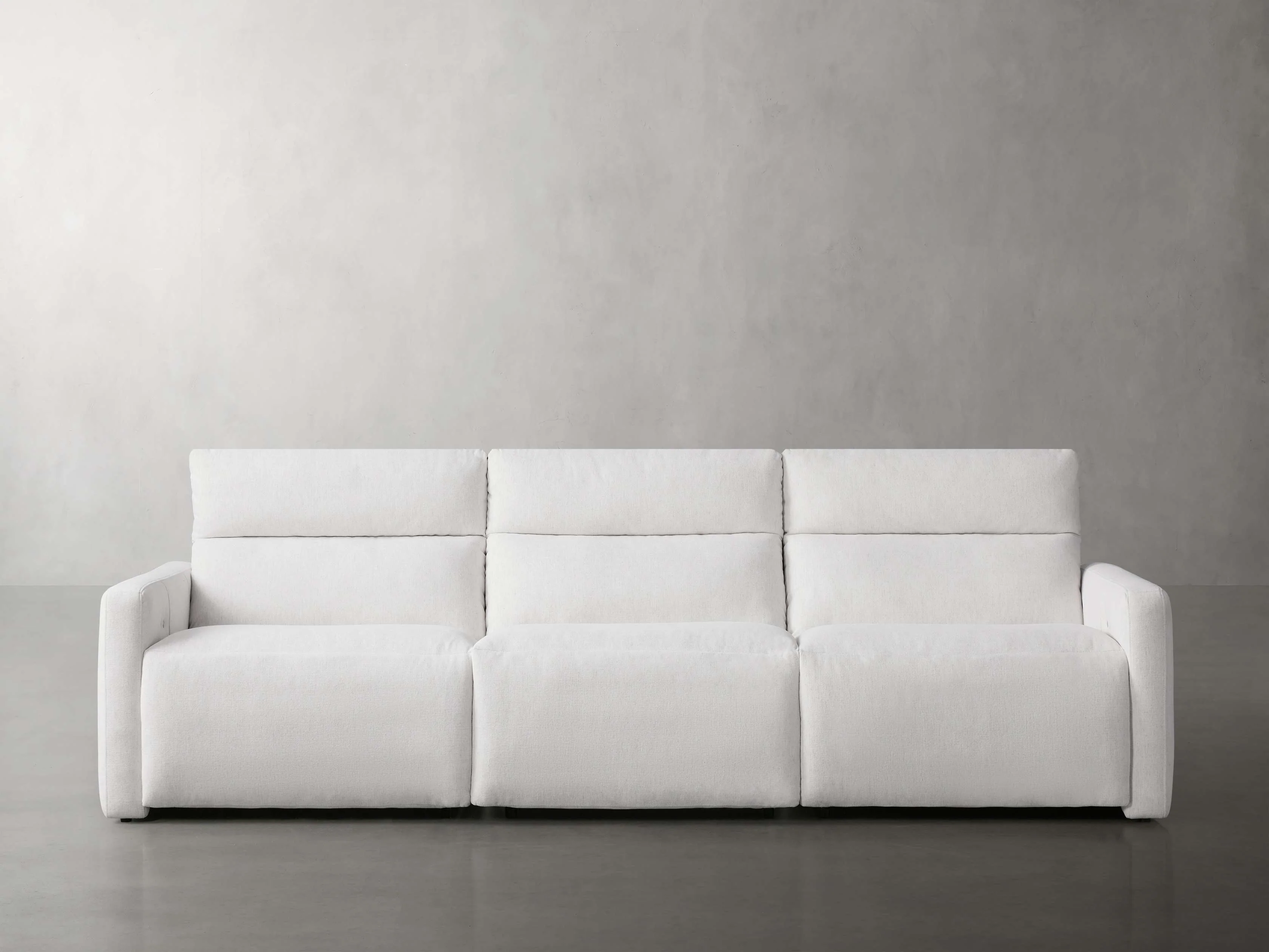 Rowland Tailored Three-Piece Motion Modular Sofa