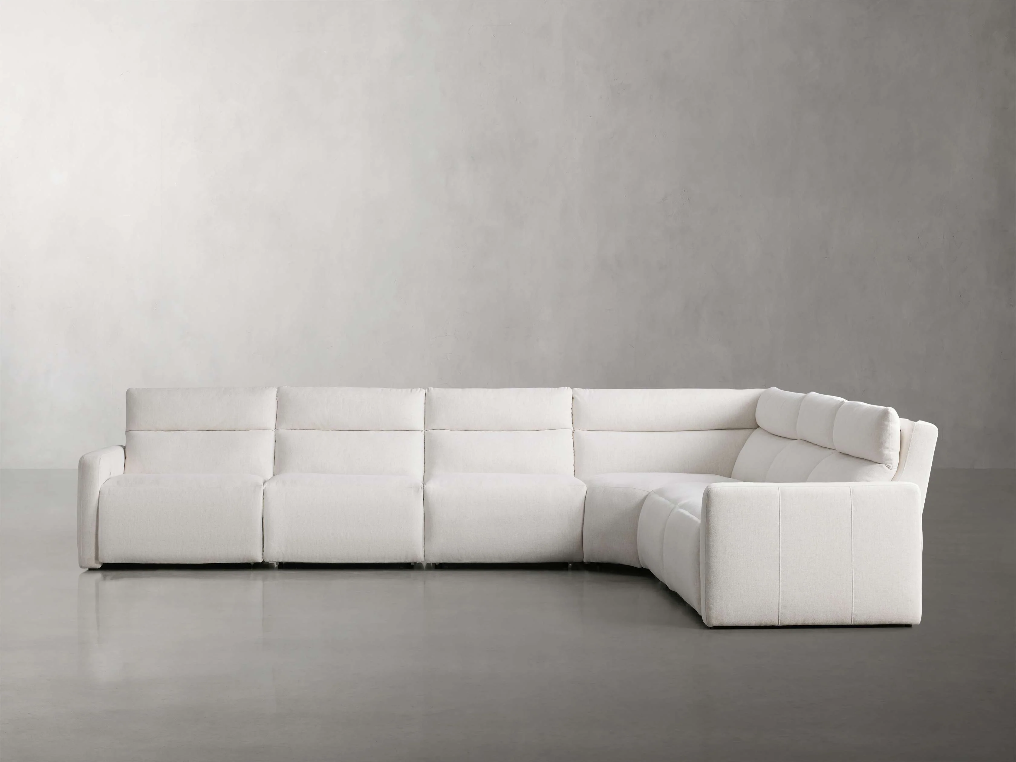 Rowland Tailored Six-Piece Motion Sectional