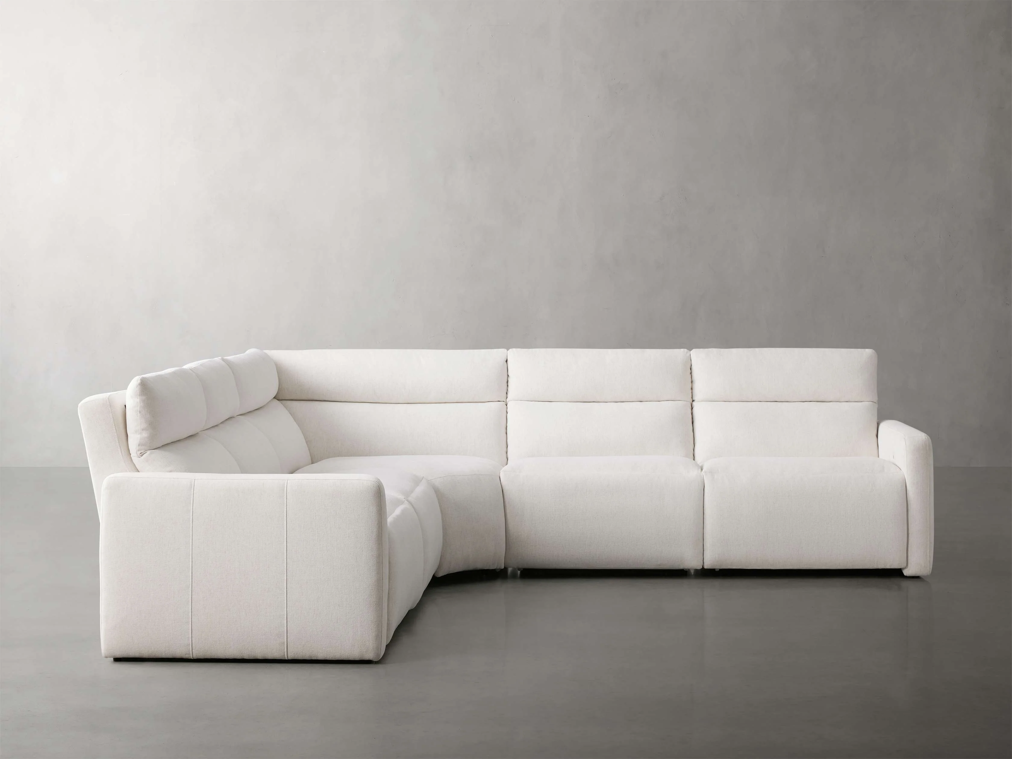 Rowland Tailored Five-Piece Motion Corner Sectional