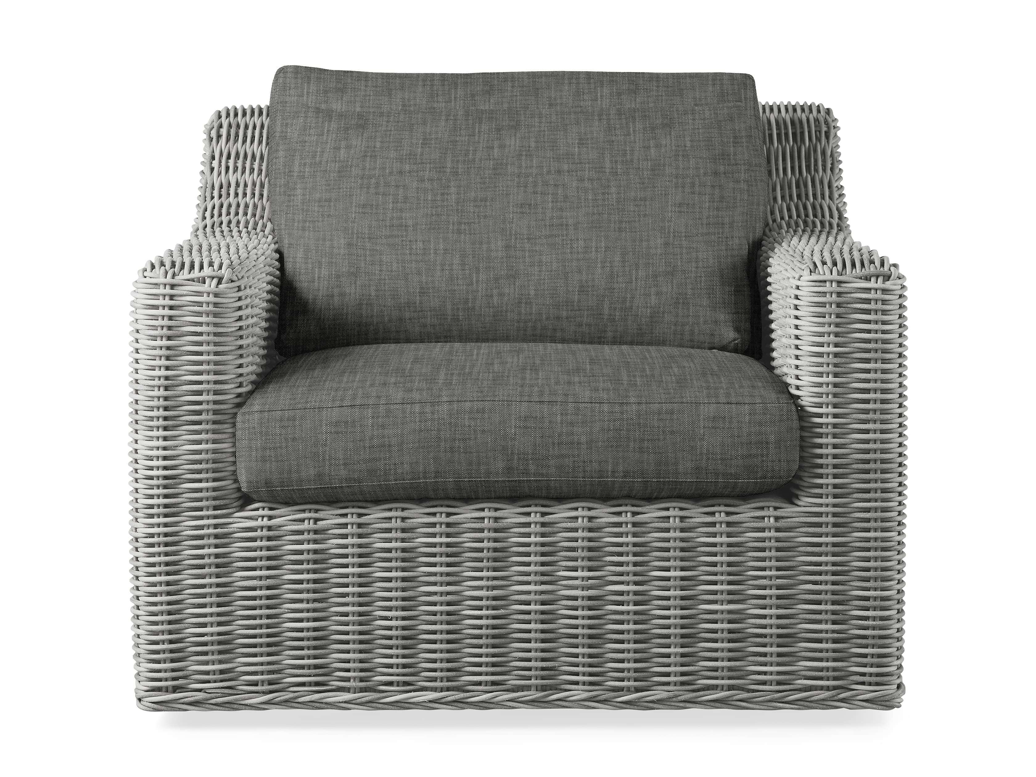 Montauk Outdoor Replacement Cushion in Starboard Mink