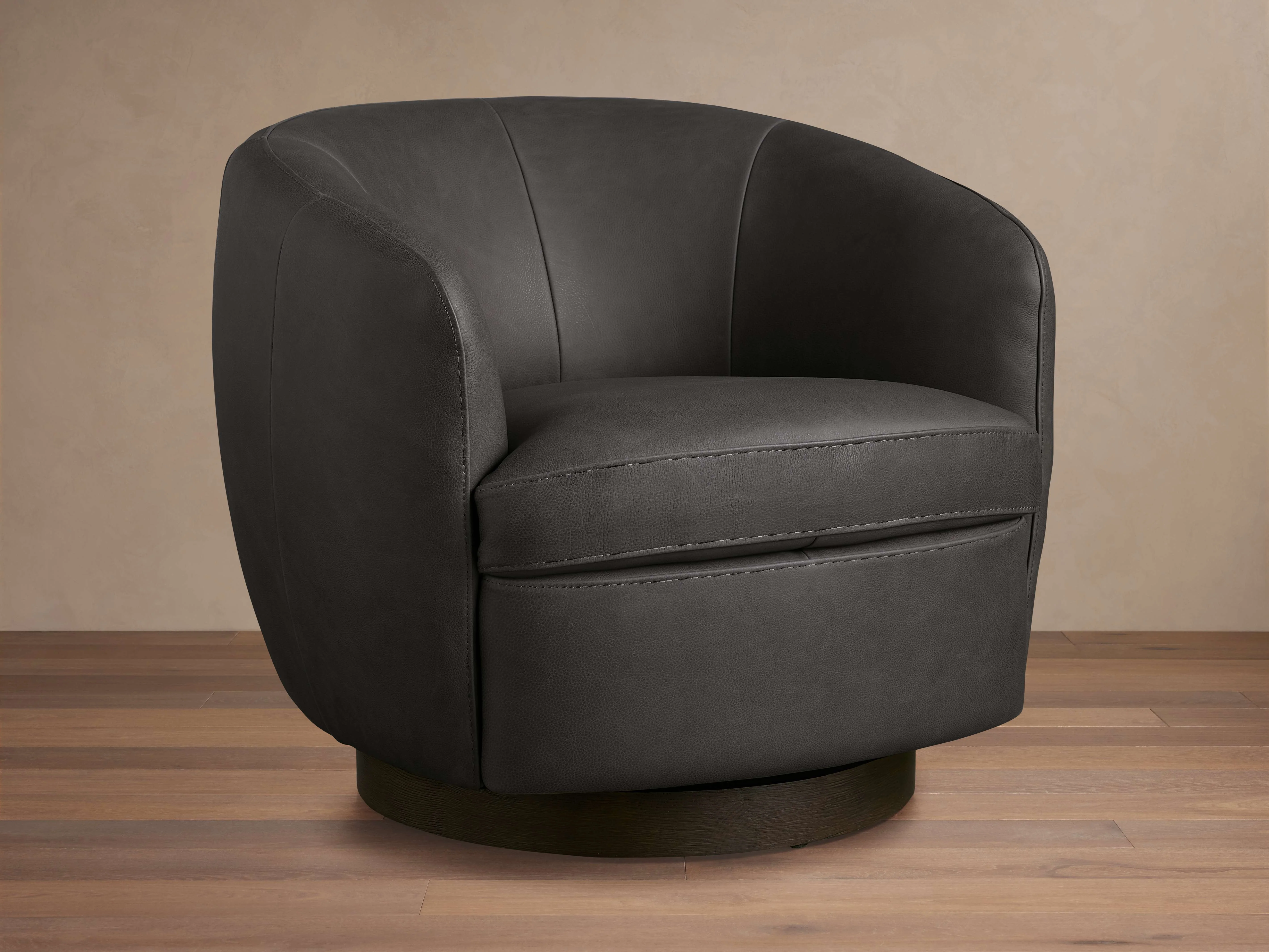 Cerrito Leather Swivel Chair