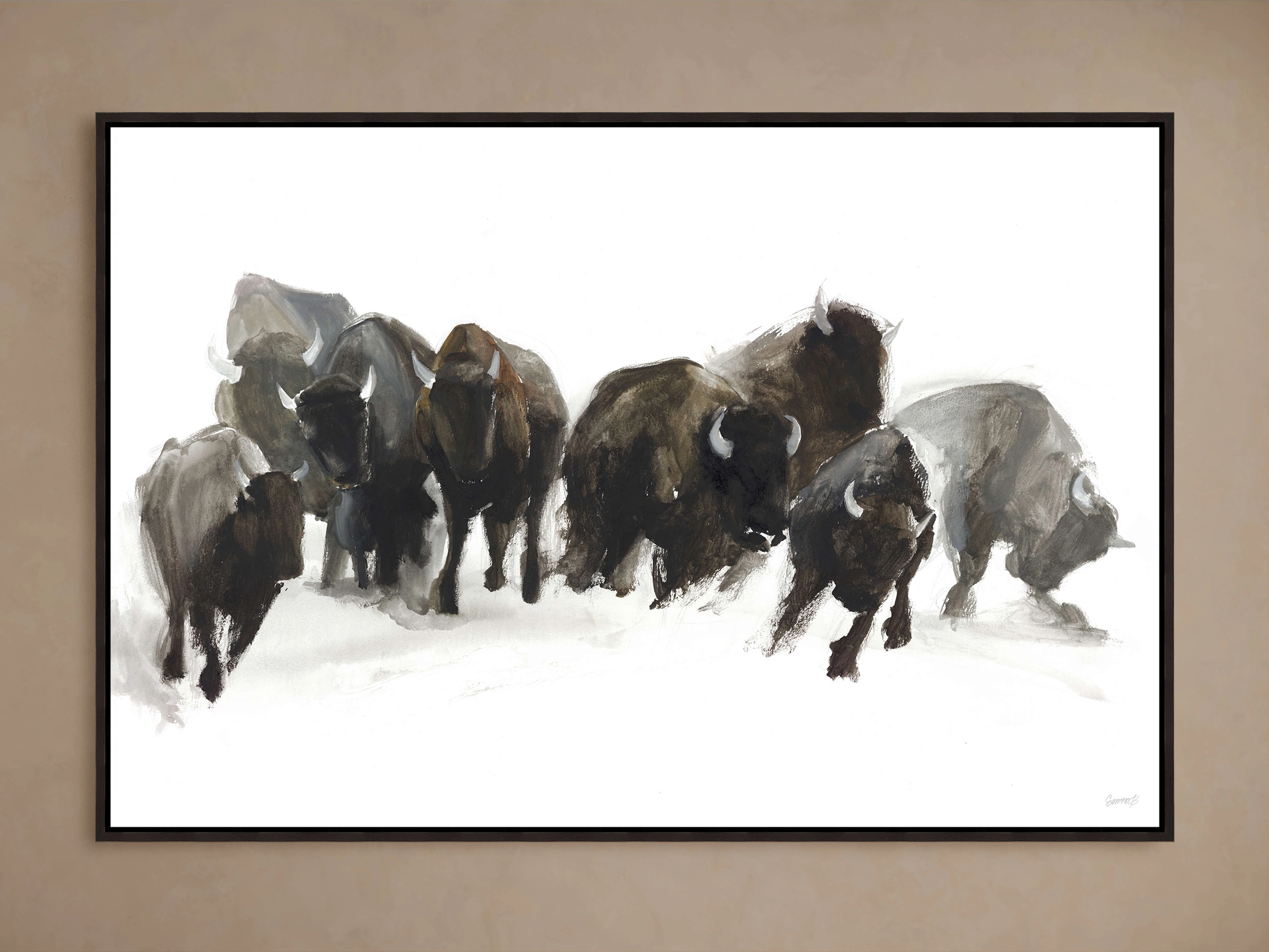 Gathering Framed Print