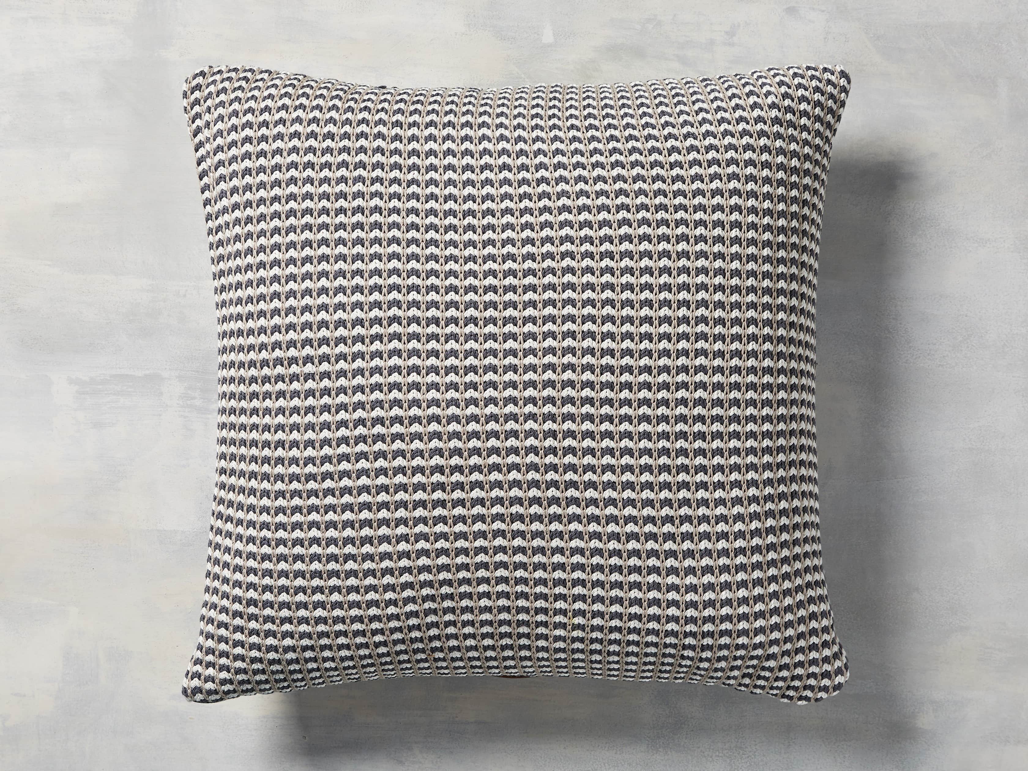 Lattice Knit Floor Pillow