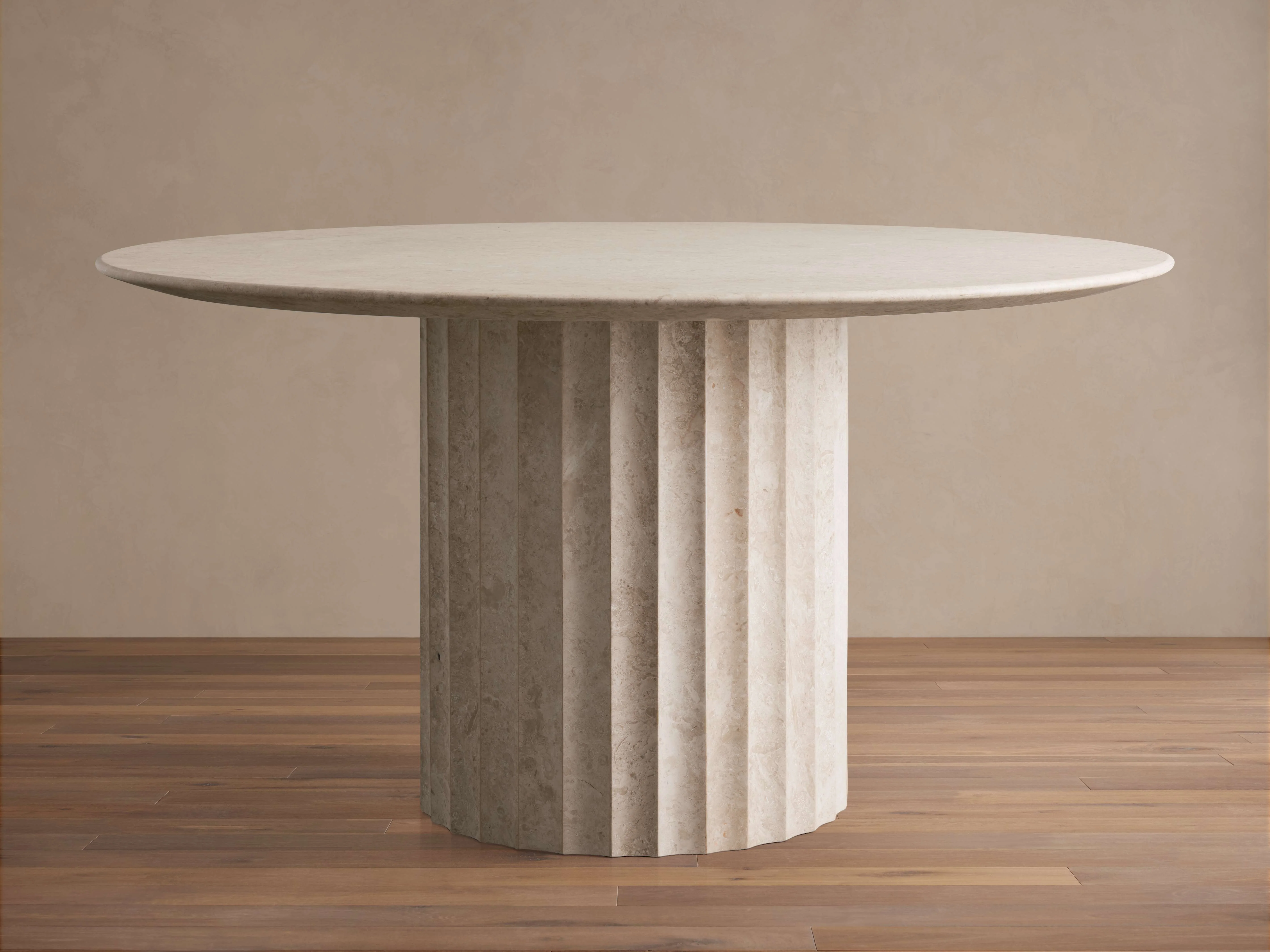 Danae Round Stone Dining Table