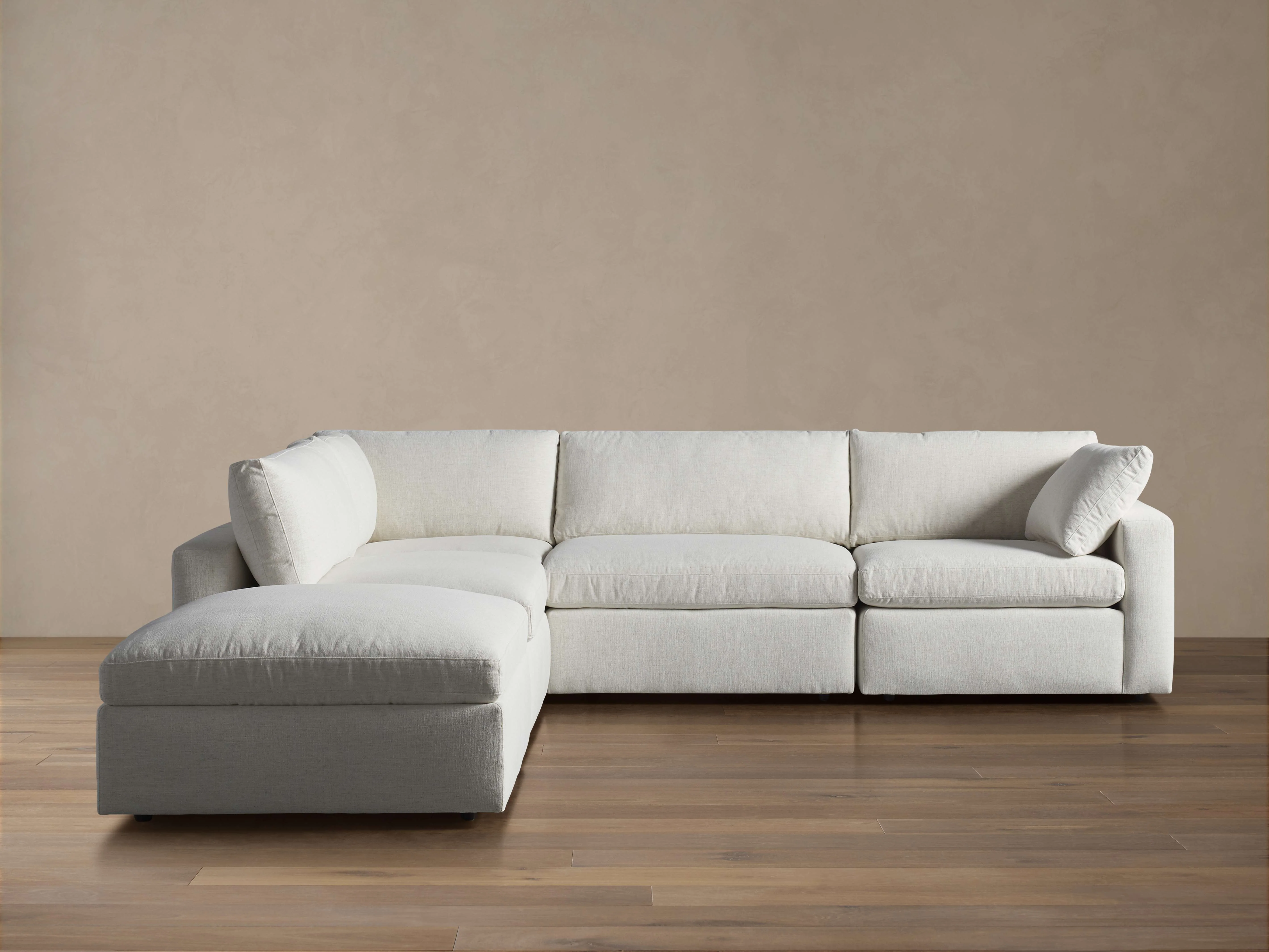 Beale Five-Piece Sectional with Ottoman