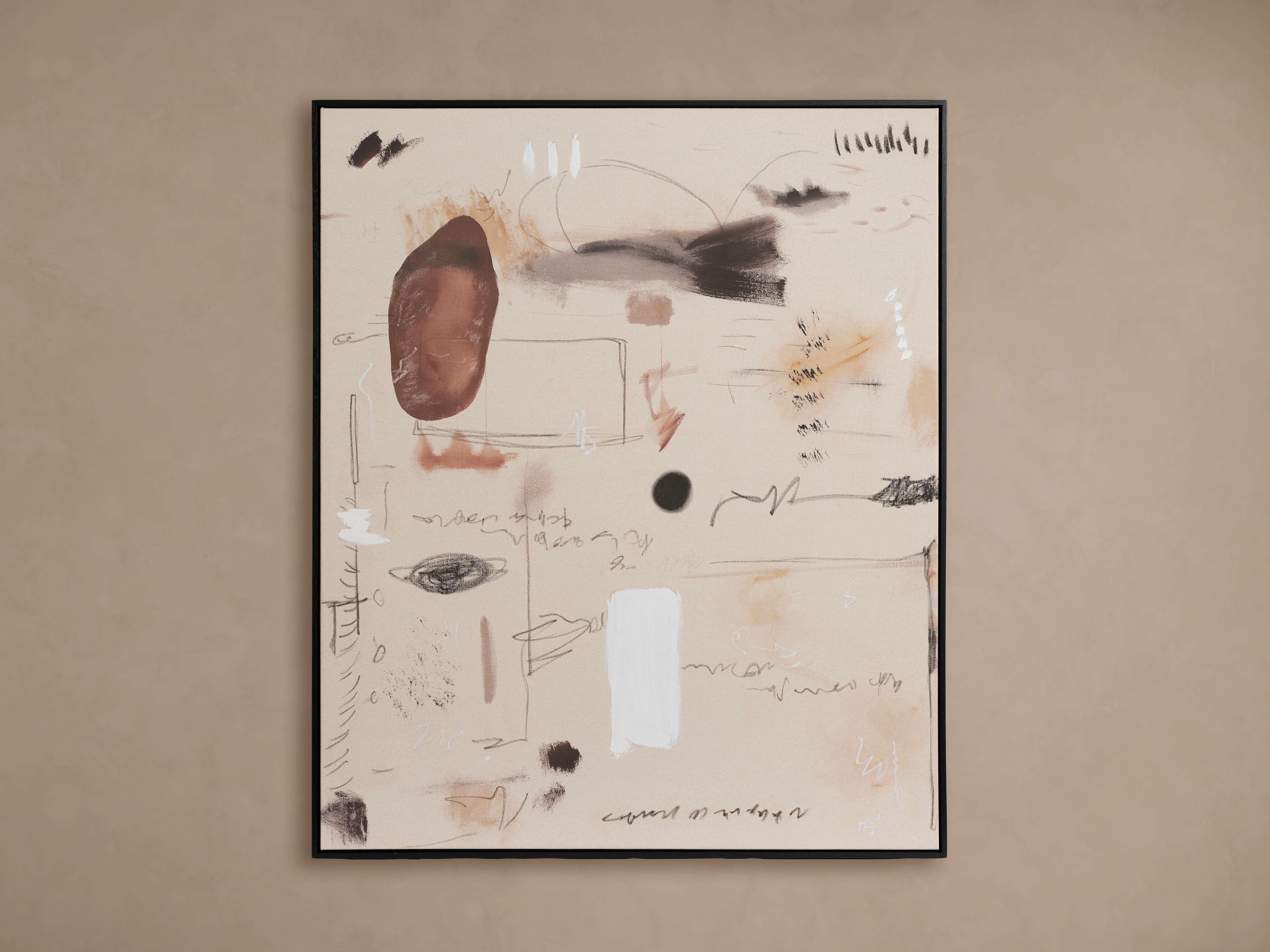 Rustic Chaos I Framed Print