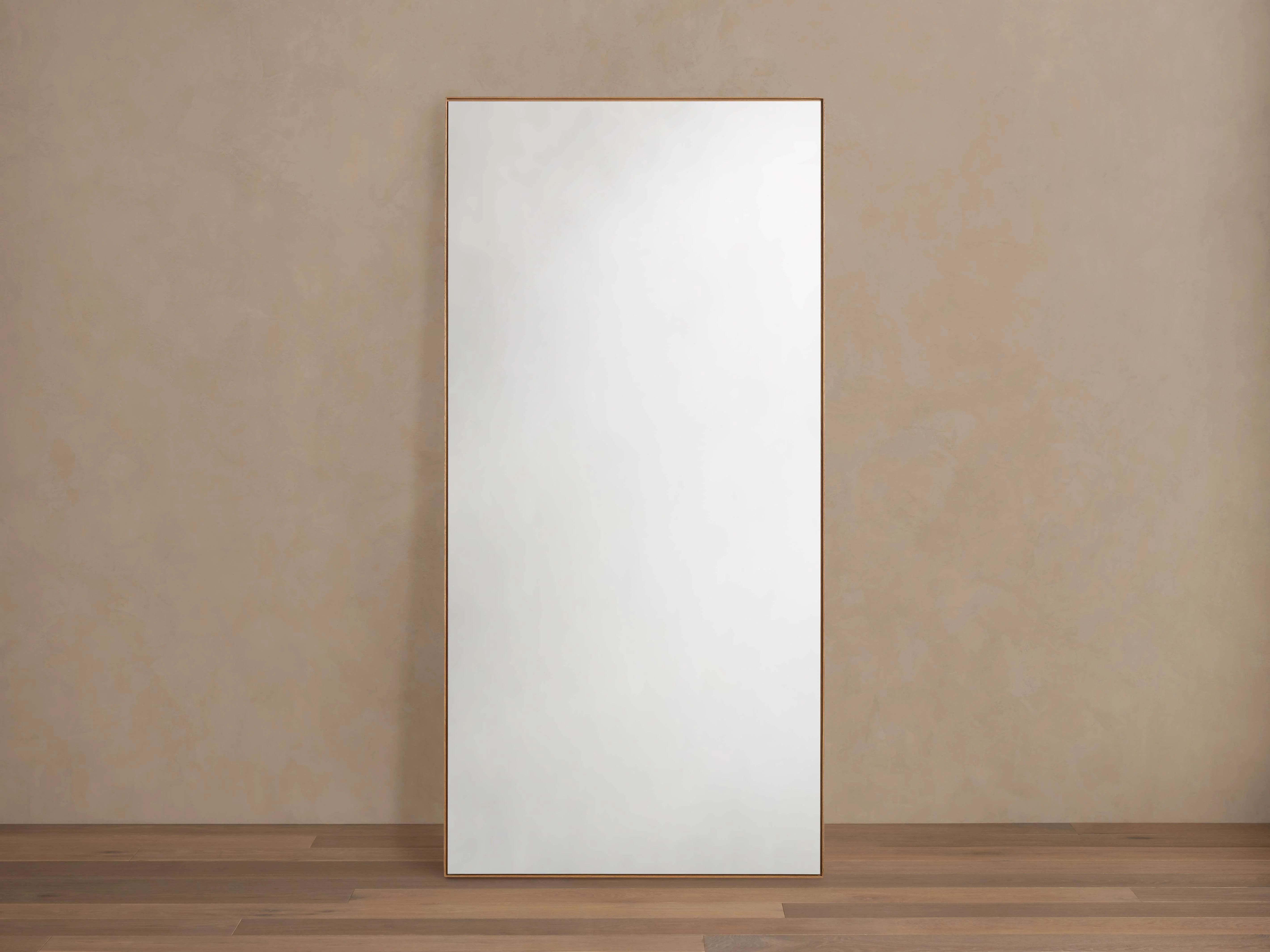 Lira Oak Floor Mirror