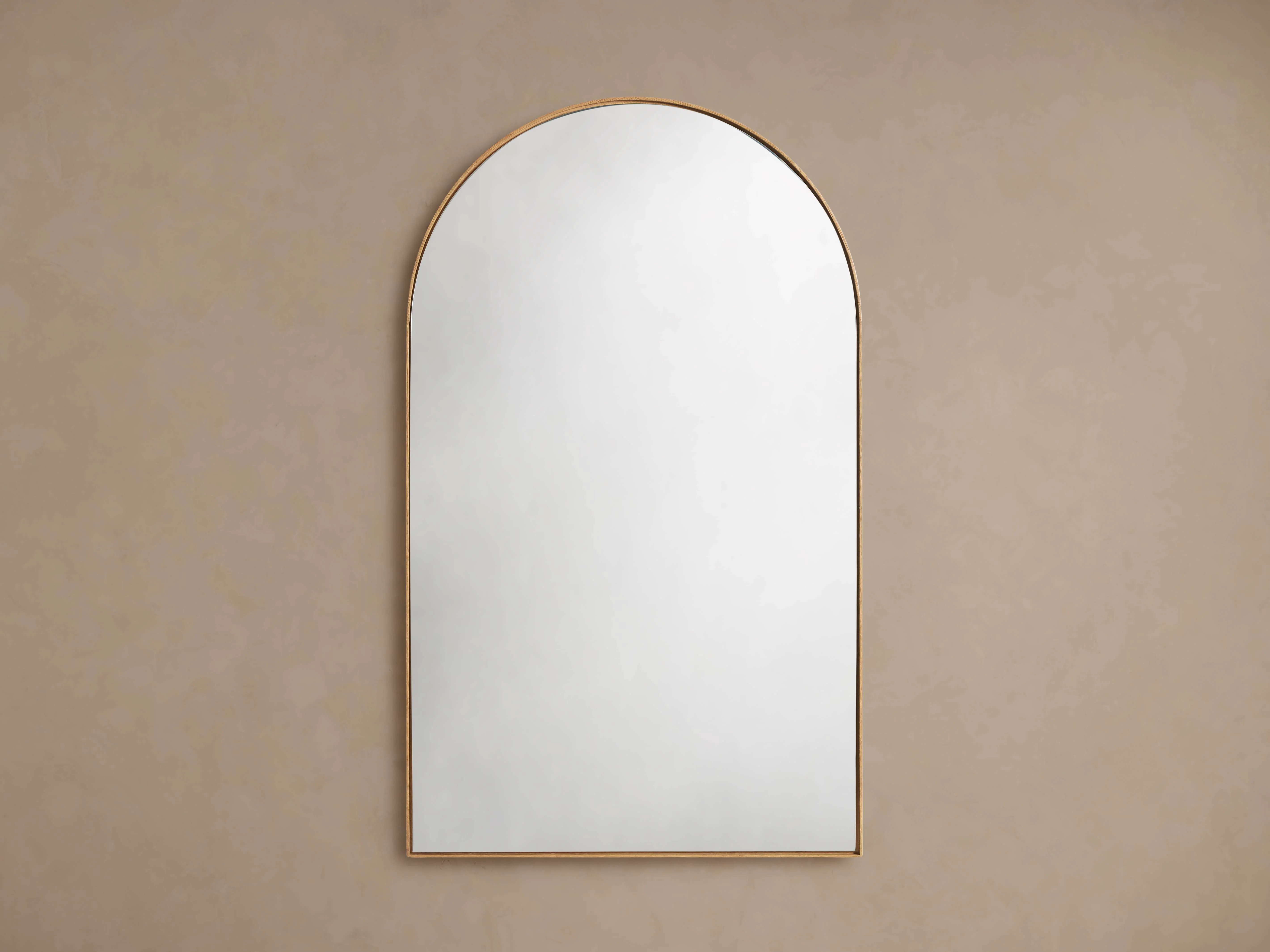 Lira Oak Arch Wall Mirror