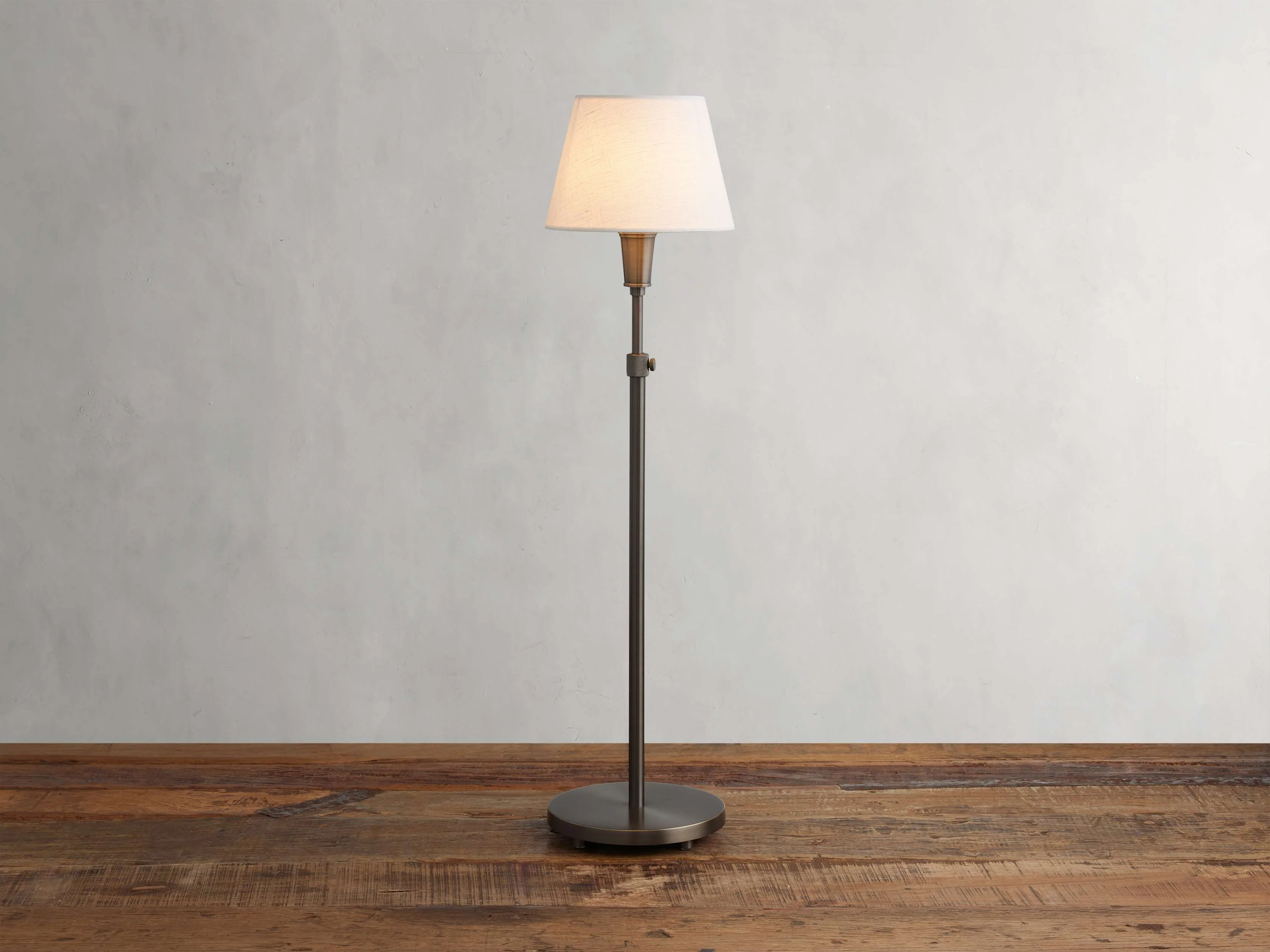 Candice Table Lamp in Pewter