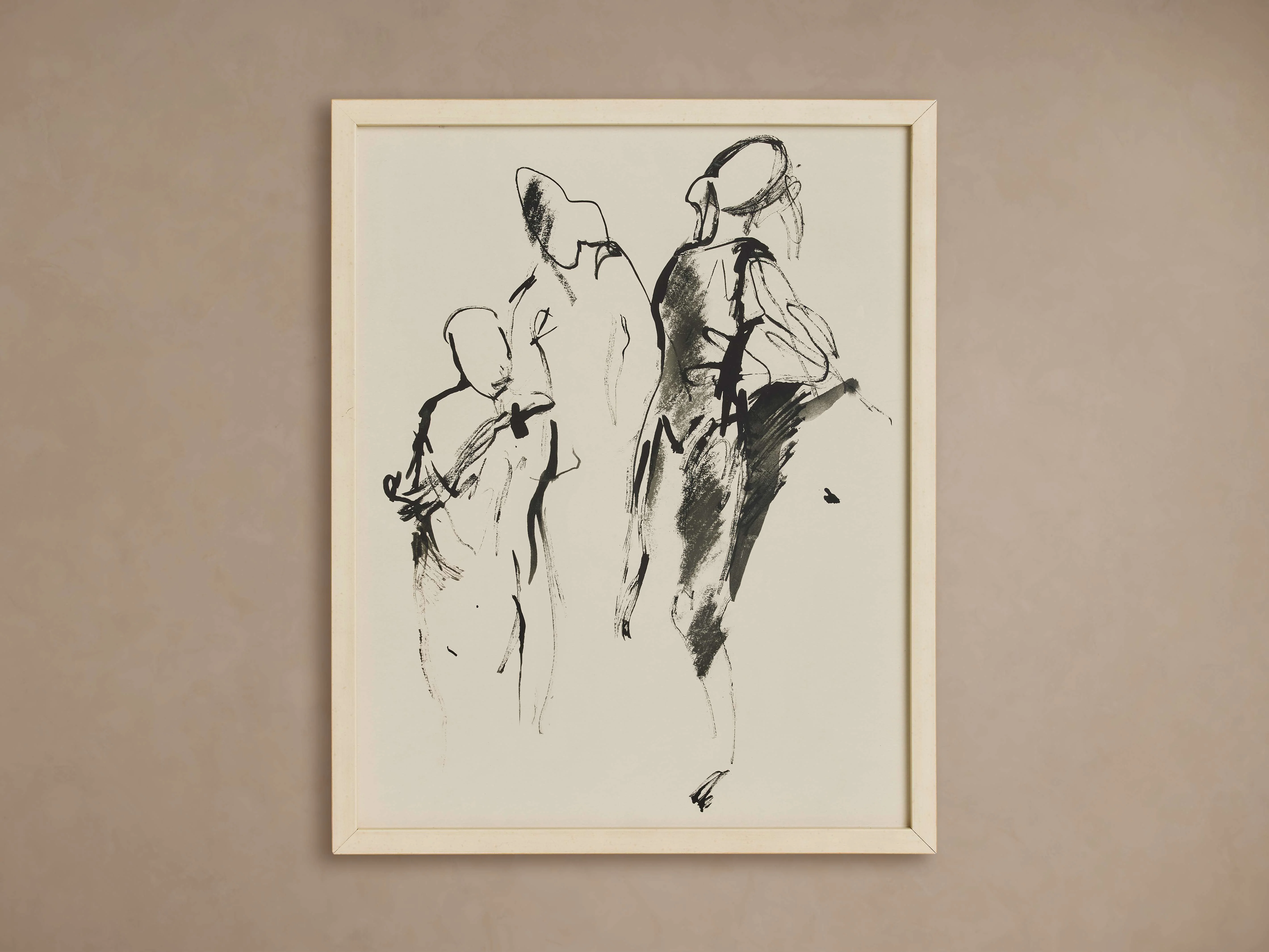 Ebony and Ivory Framed Print