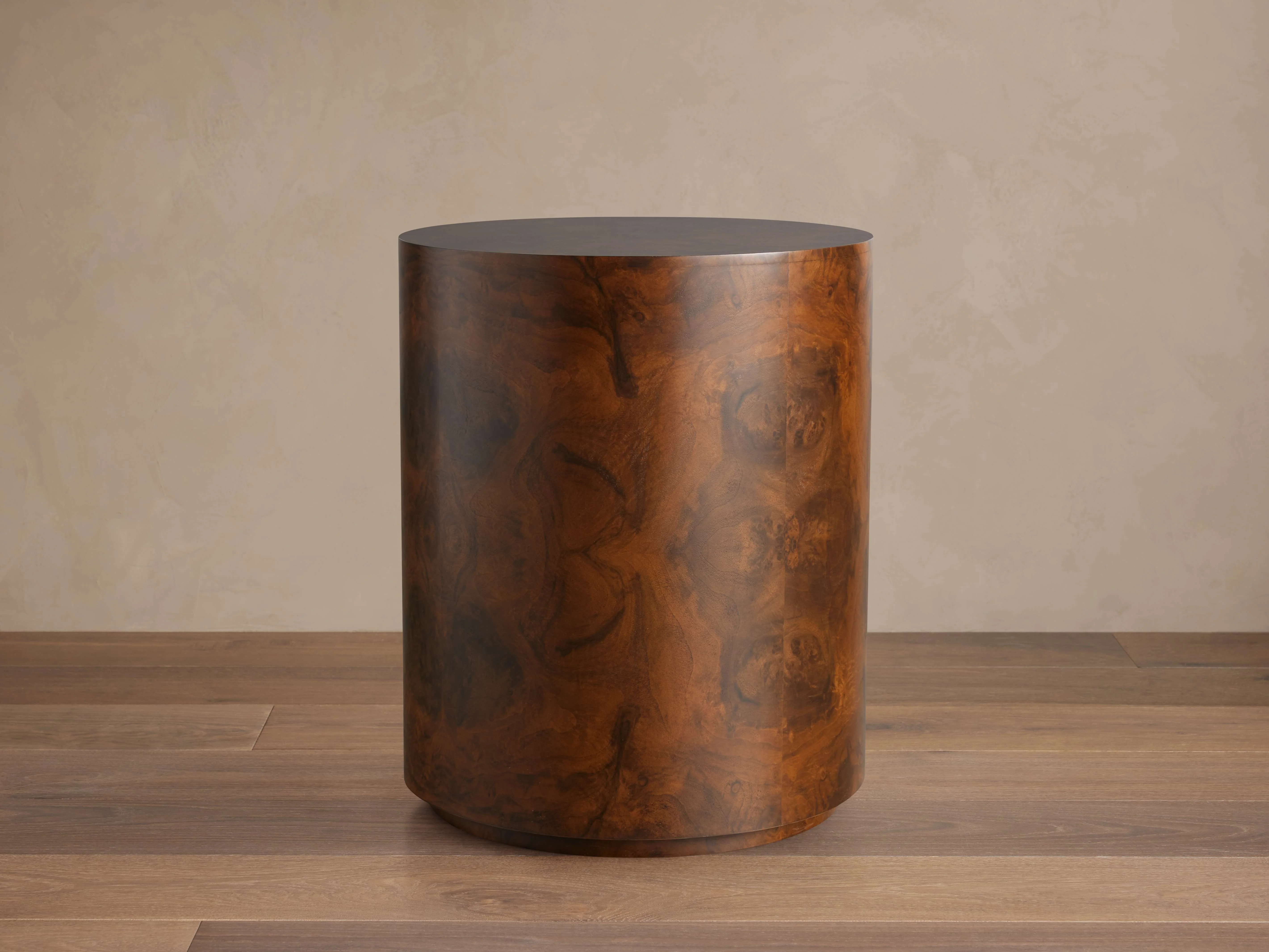 Cinzia Burl End Table