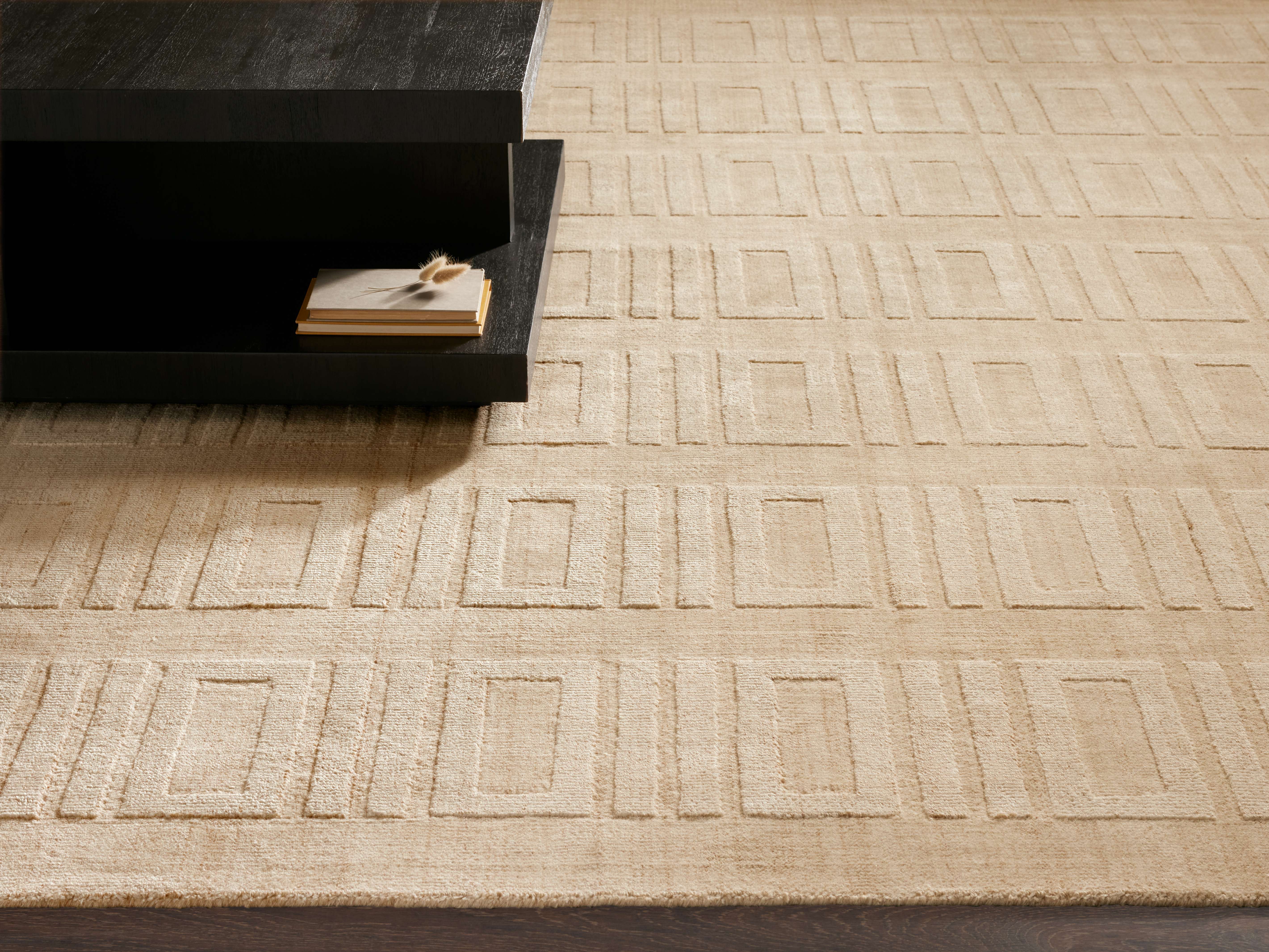 Geo Hand-Knotted Rug