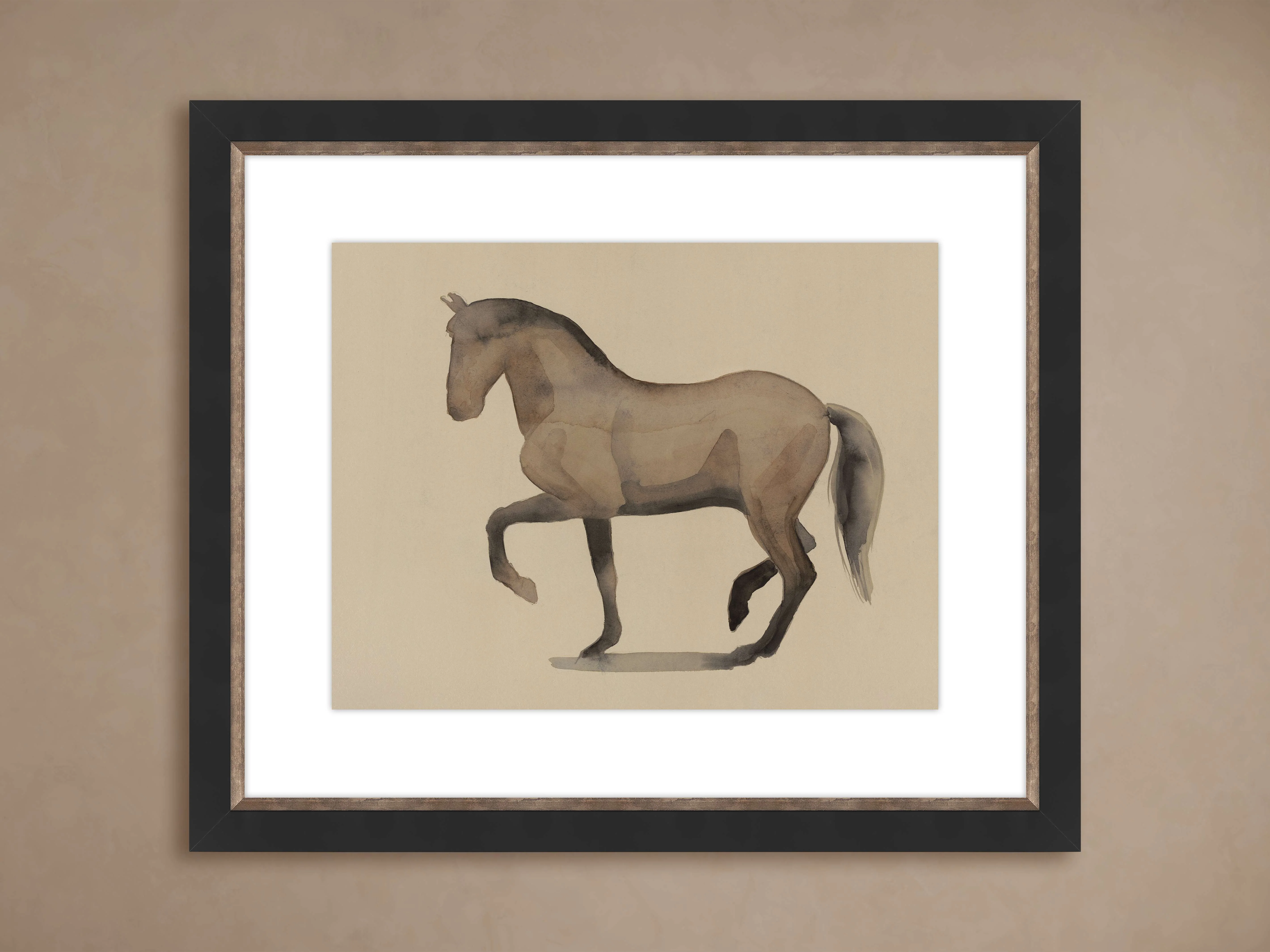 Rustic Portraits II Framed Print