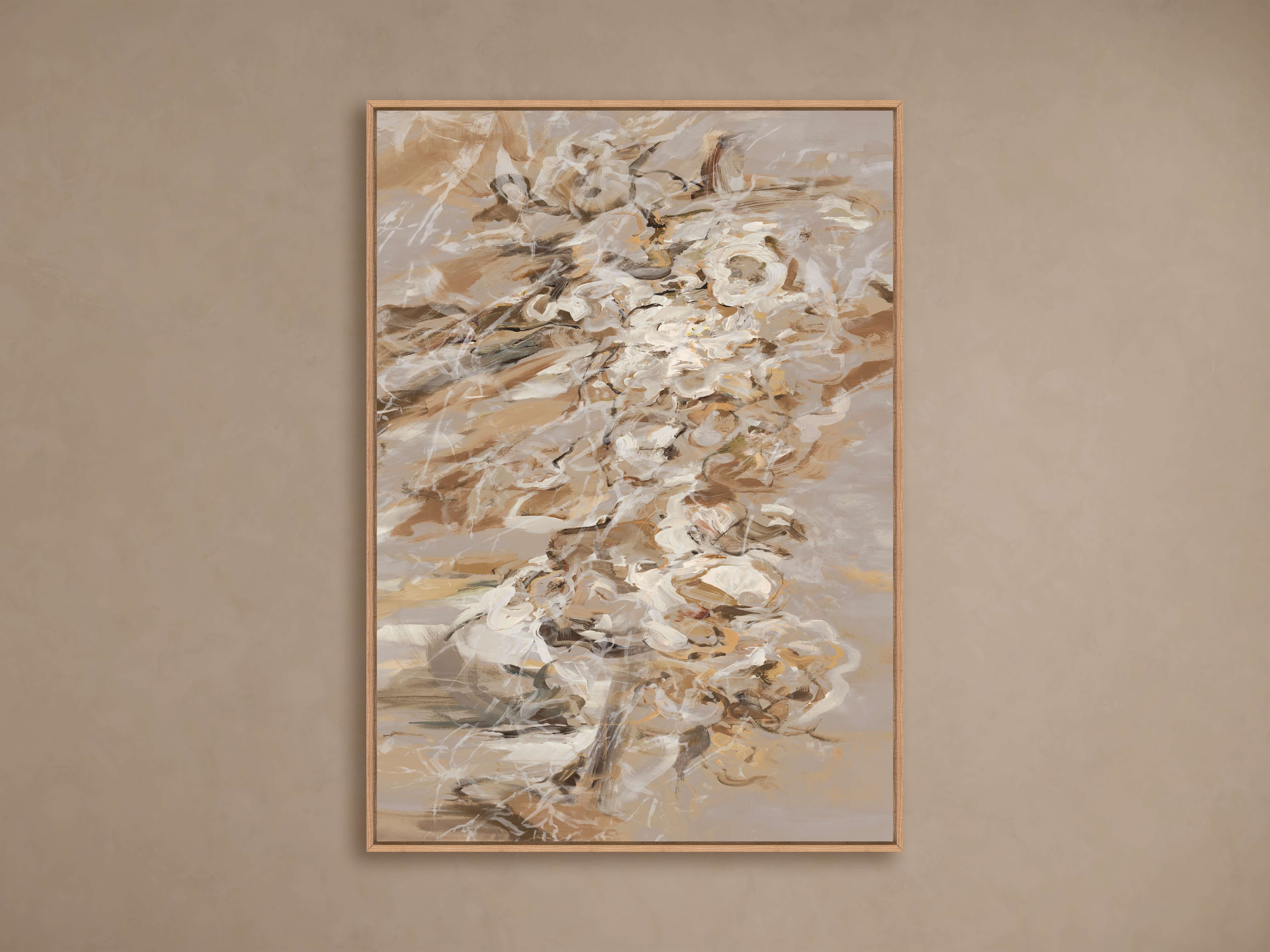 Floral Drift Framed Print