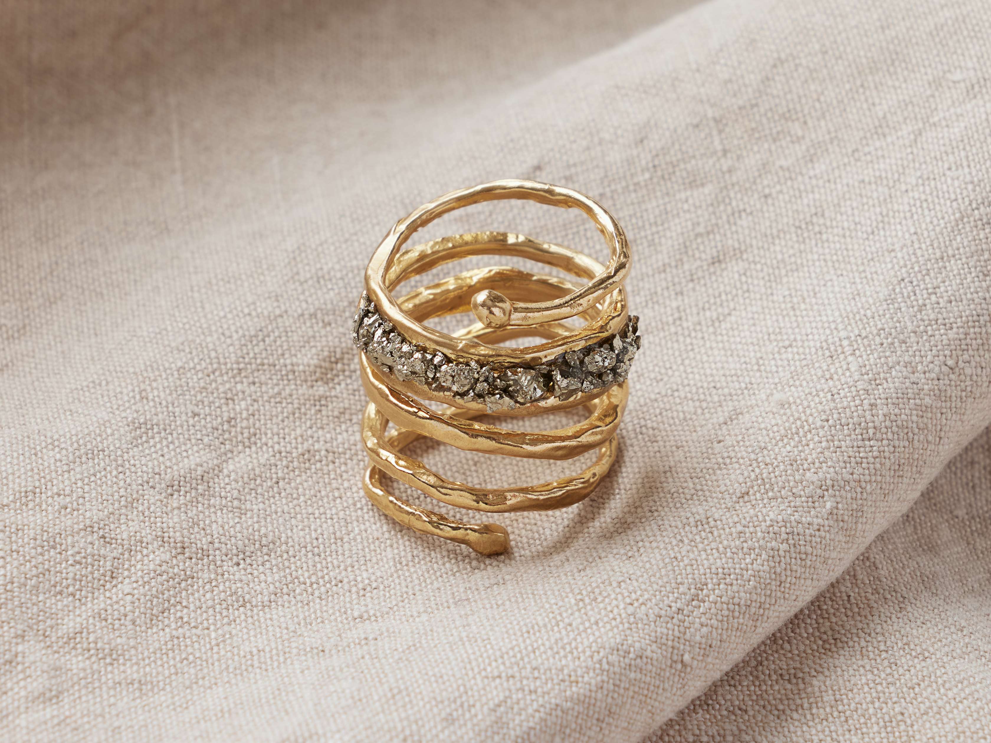 Maylin Spiral Ring