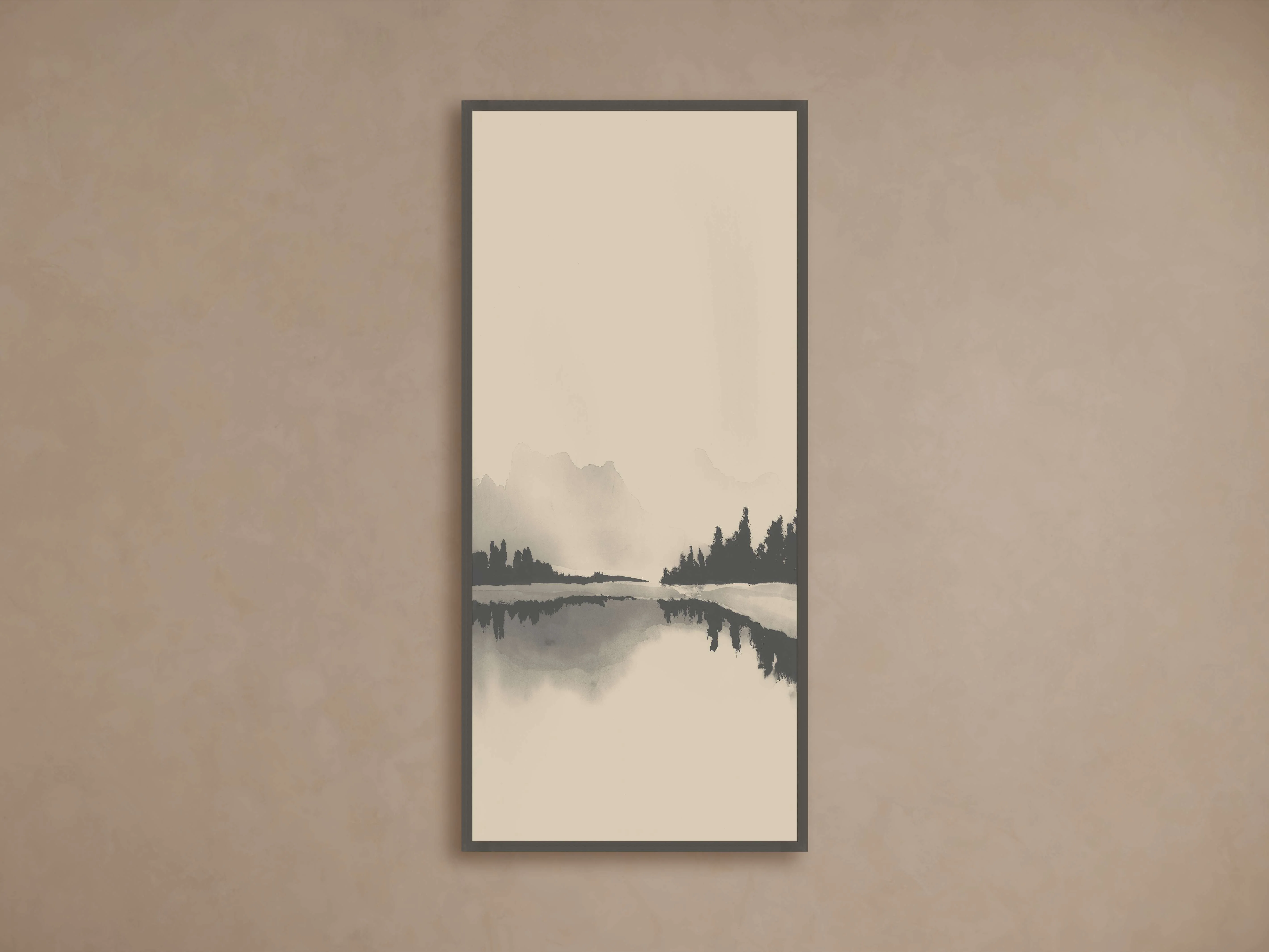 Neutral Horizon III Framed Print 1 15309-neutral-horizon-iii-framed-print-1.webp