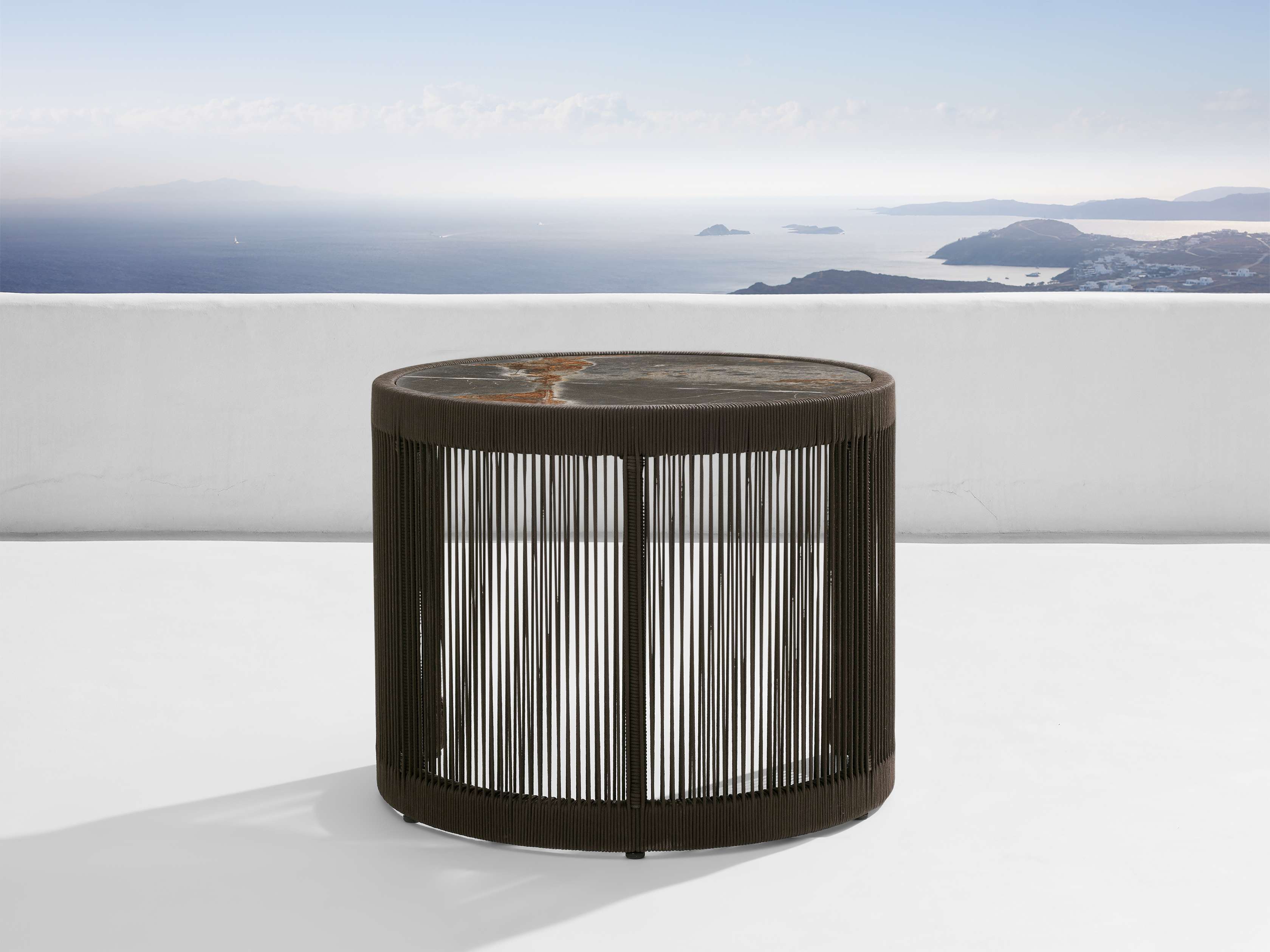 Anzio Outdoor Nesting End Table