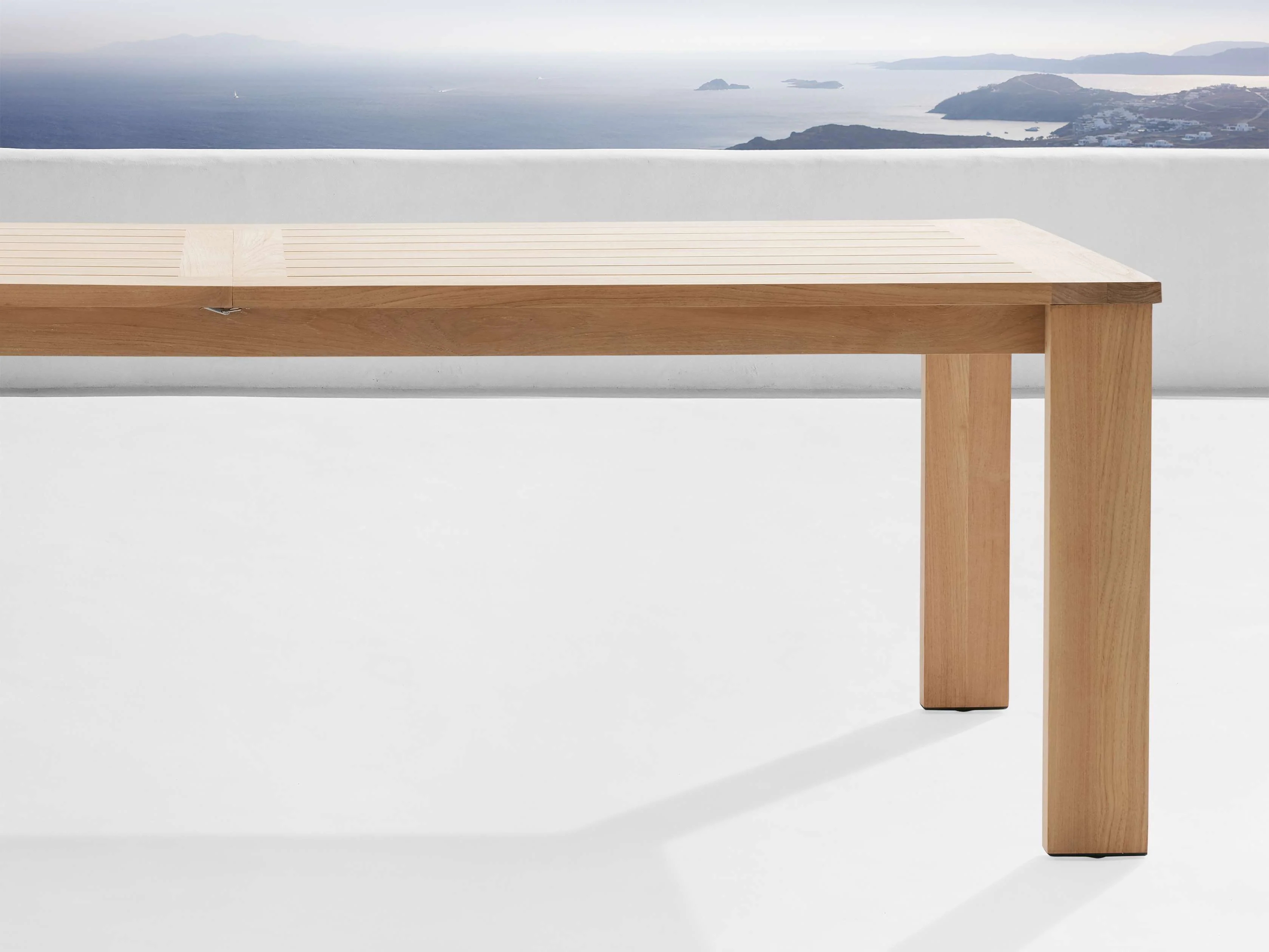 Bal Harbour Outdoor Teak Extension Dining Table