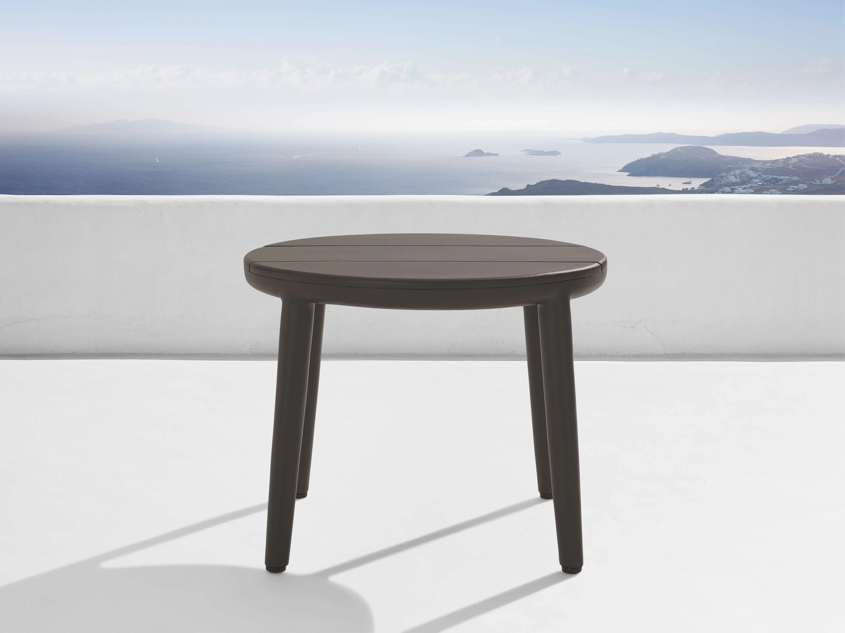 Puglia Outdoor Aluminum End Table