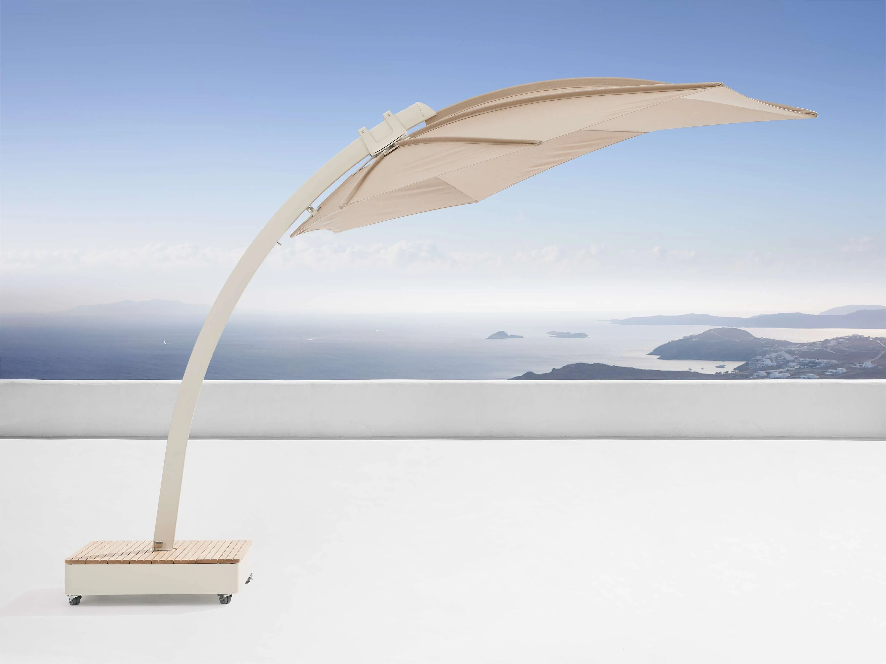 Icarus Outdoor Umbrella in Sand