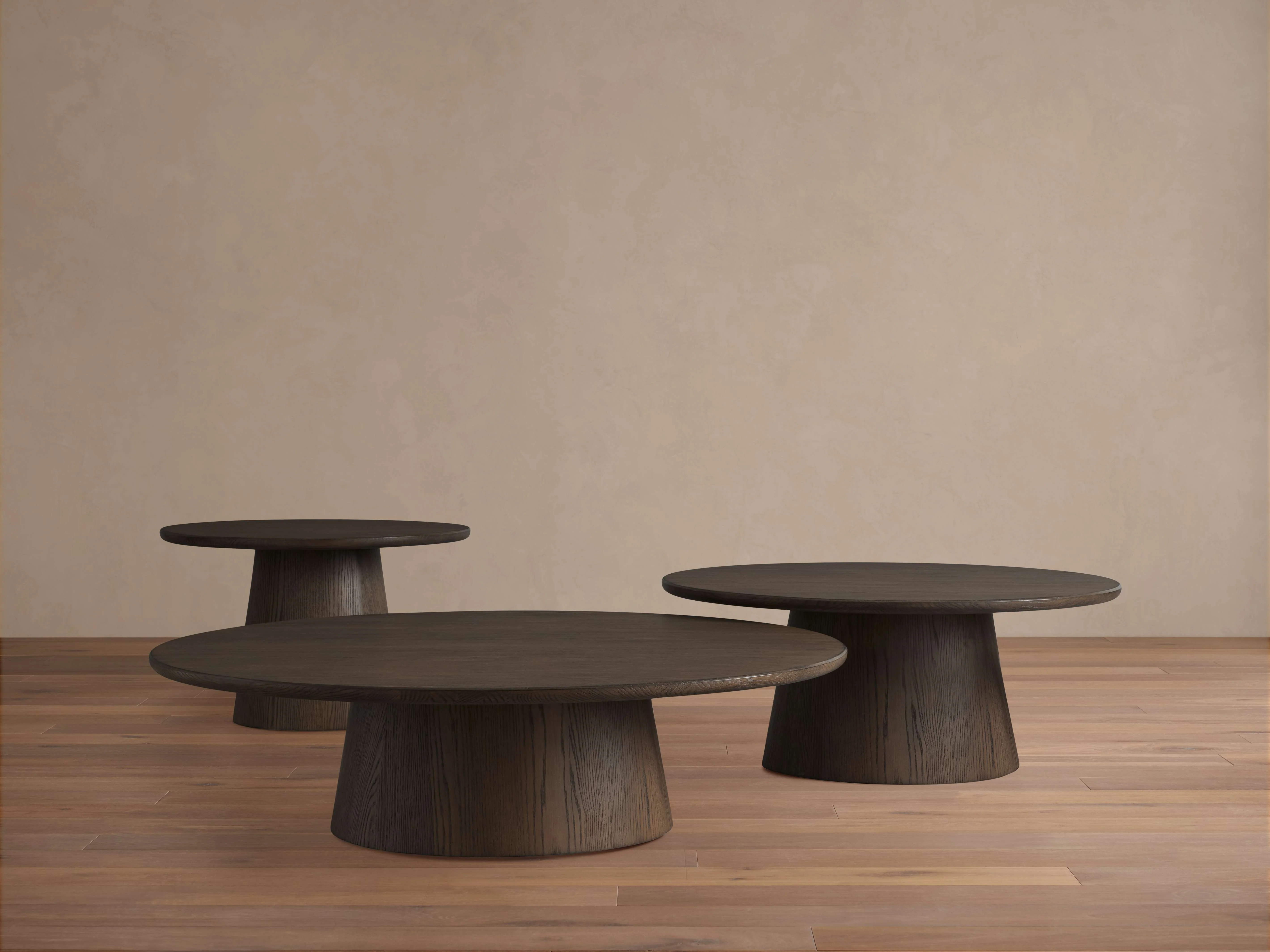 Hemmings Nesting Coffee Table Cluster in Chestnut