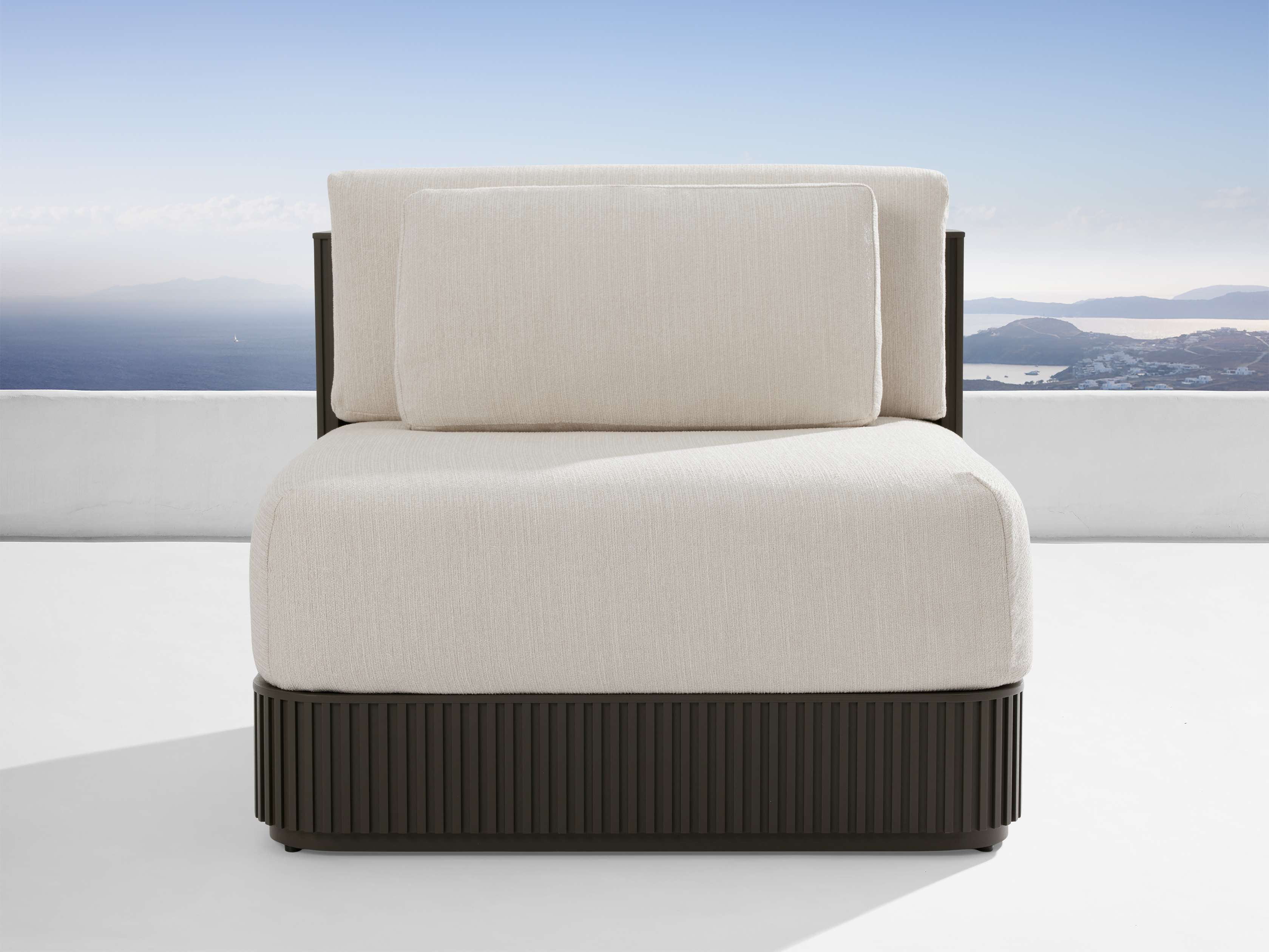 Beaumont Outdoor Aluminum Lounge Chair