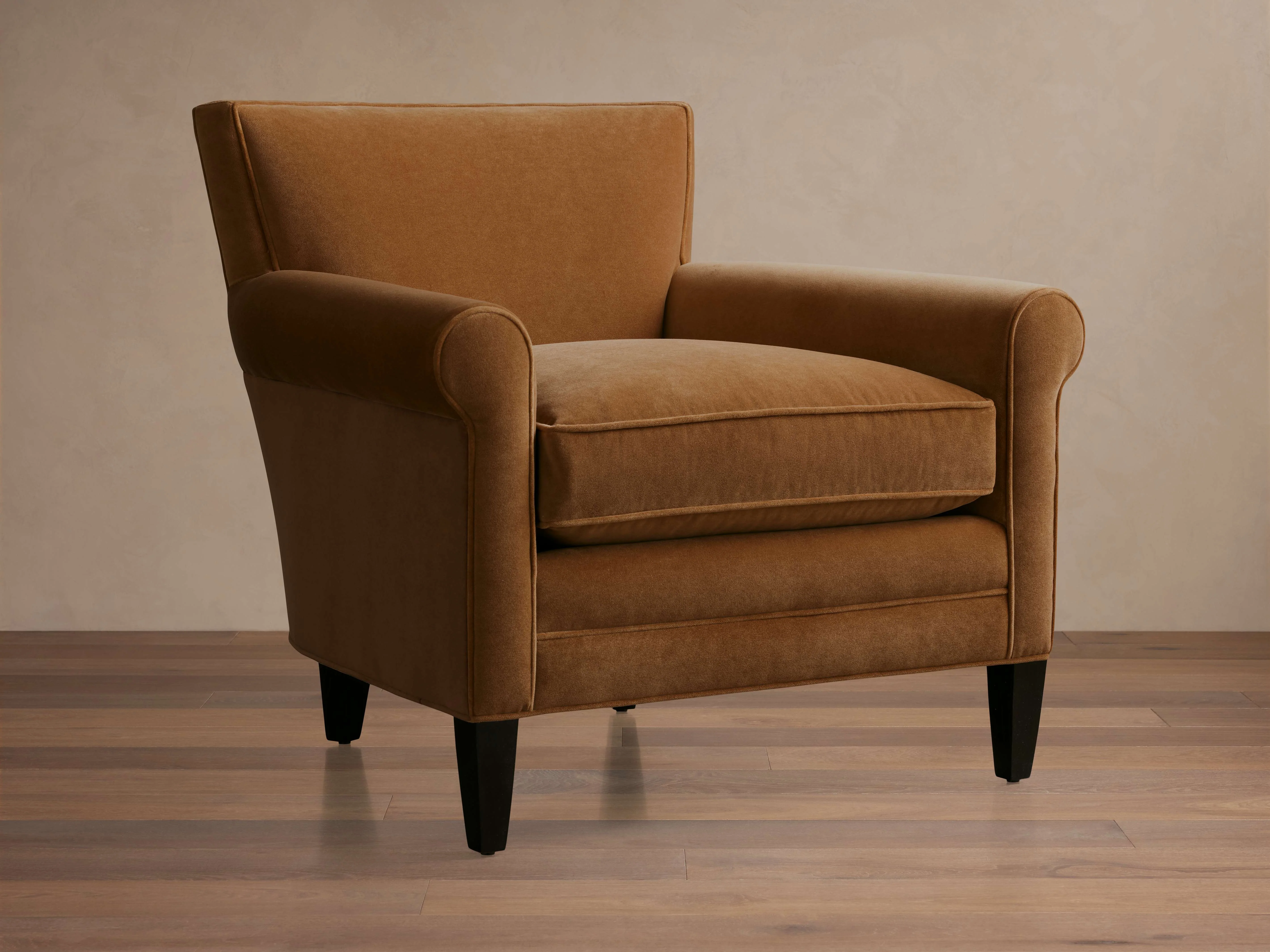 Rudy Rolled Arm Chair