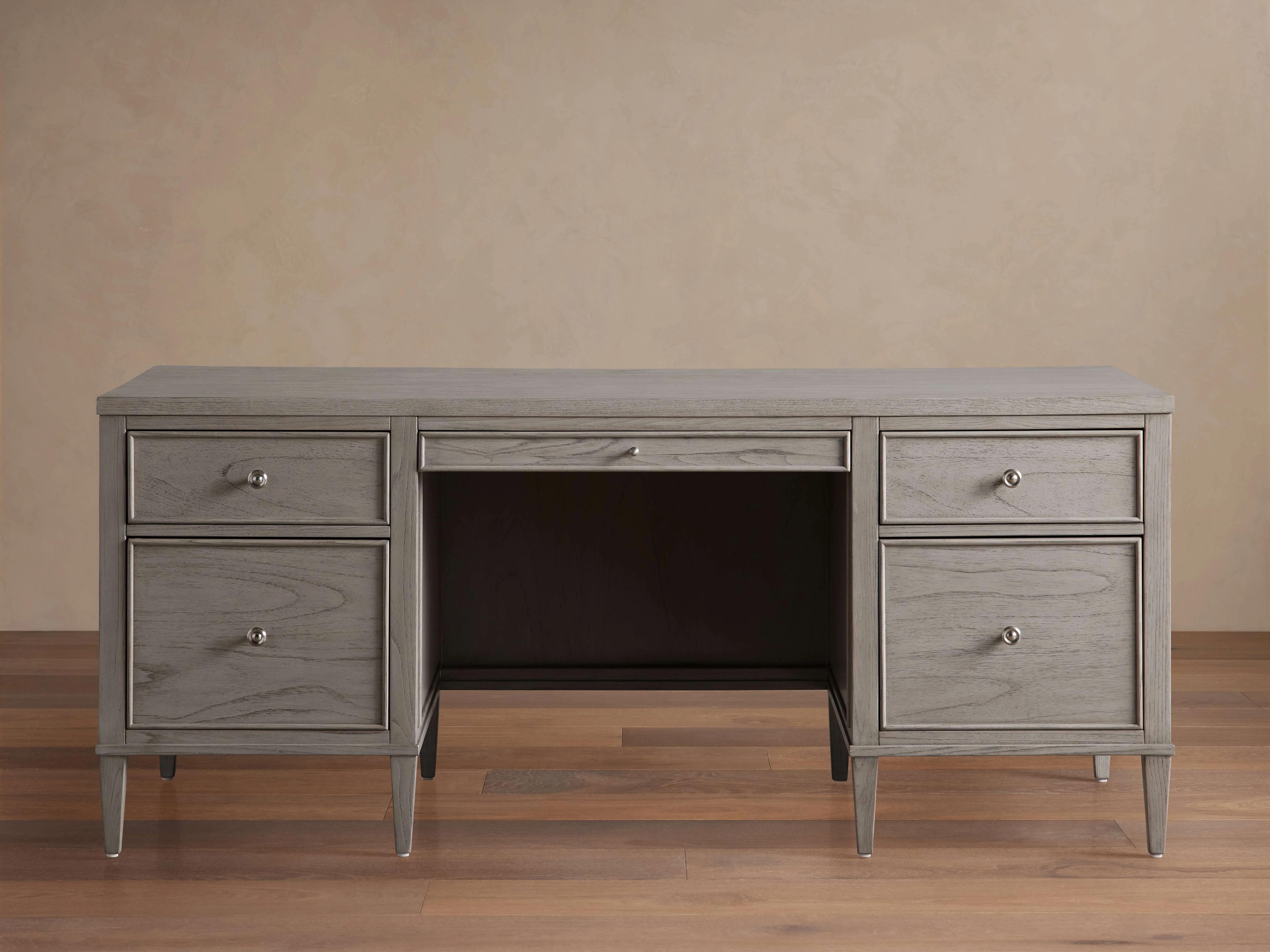 Pearson Executive Desk in London Fog