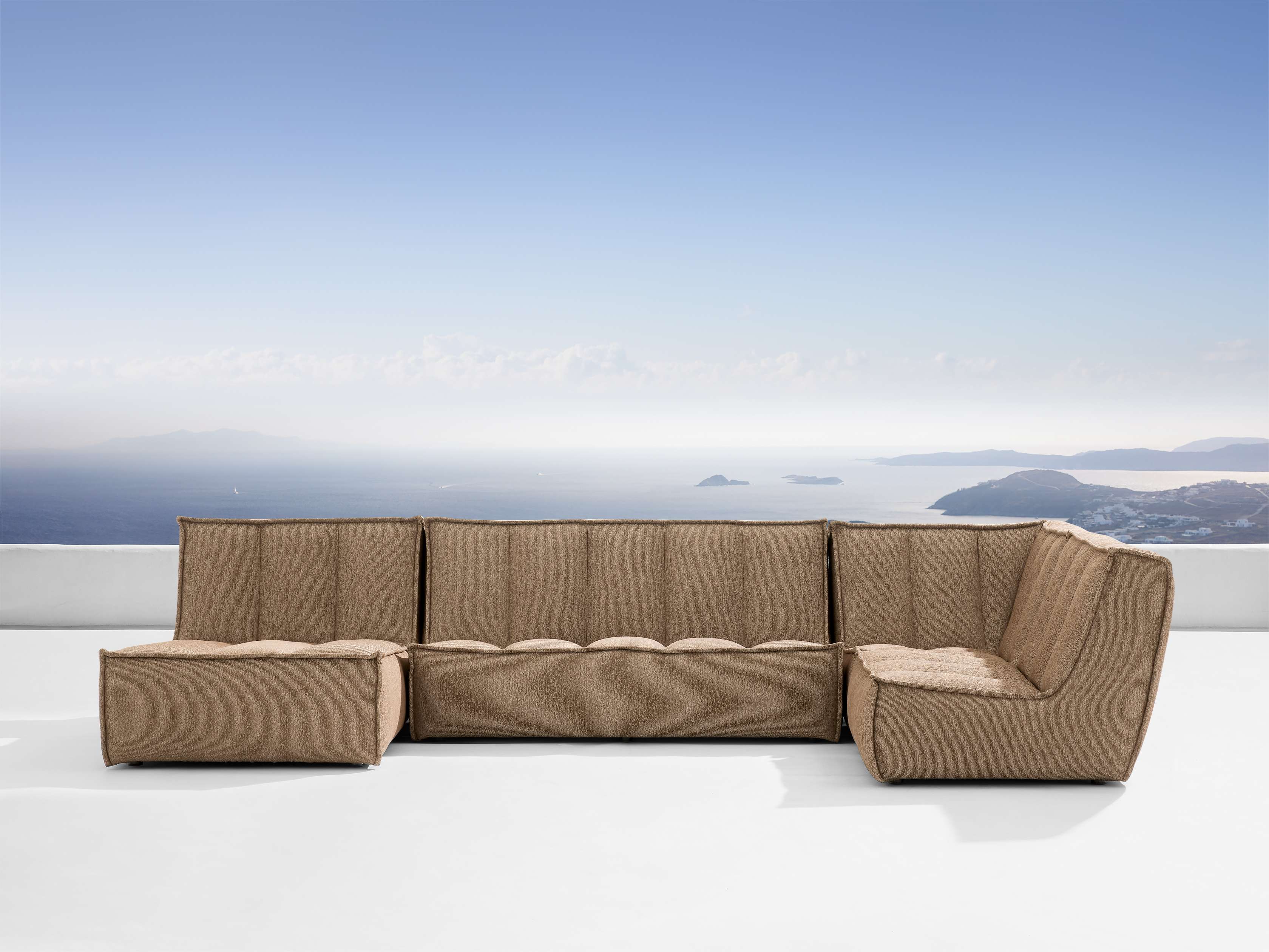 Porto Outdoor Four-Piece Sectional
