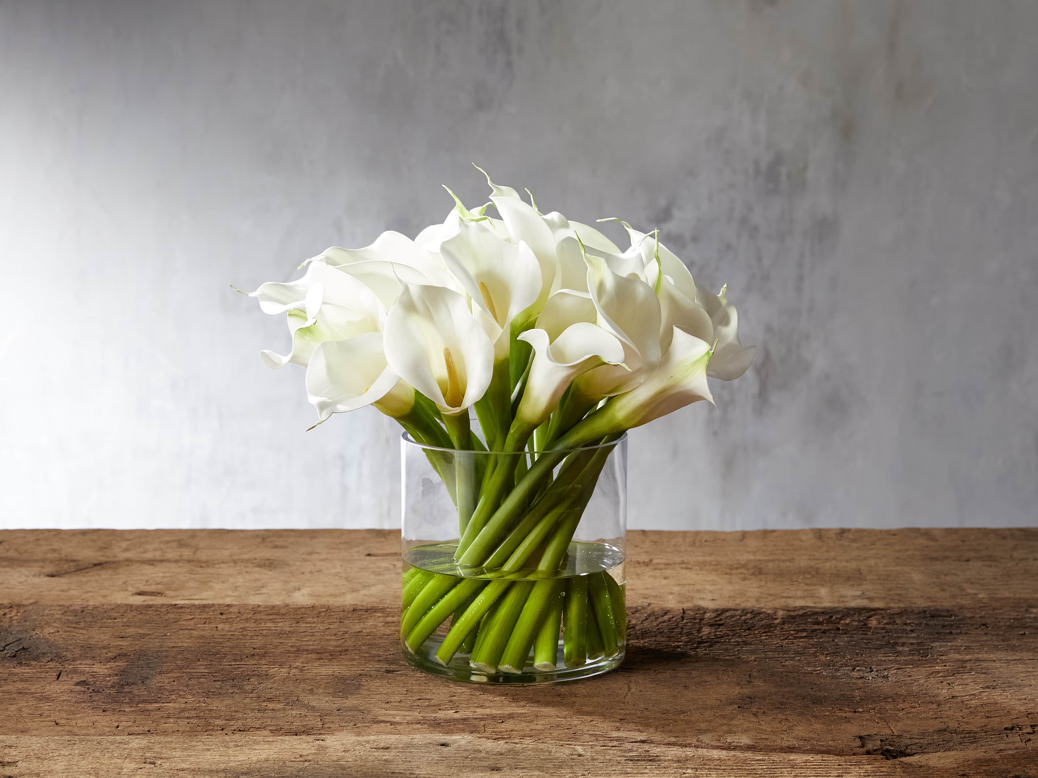 Faux Calla Lily in Vase