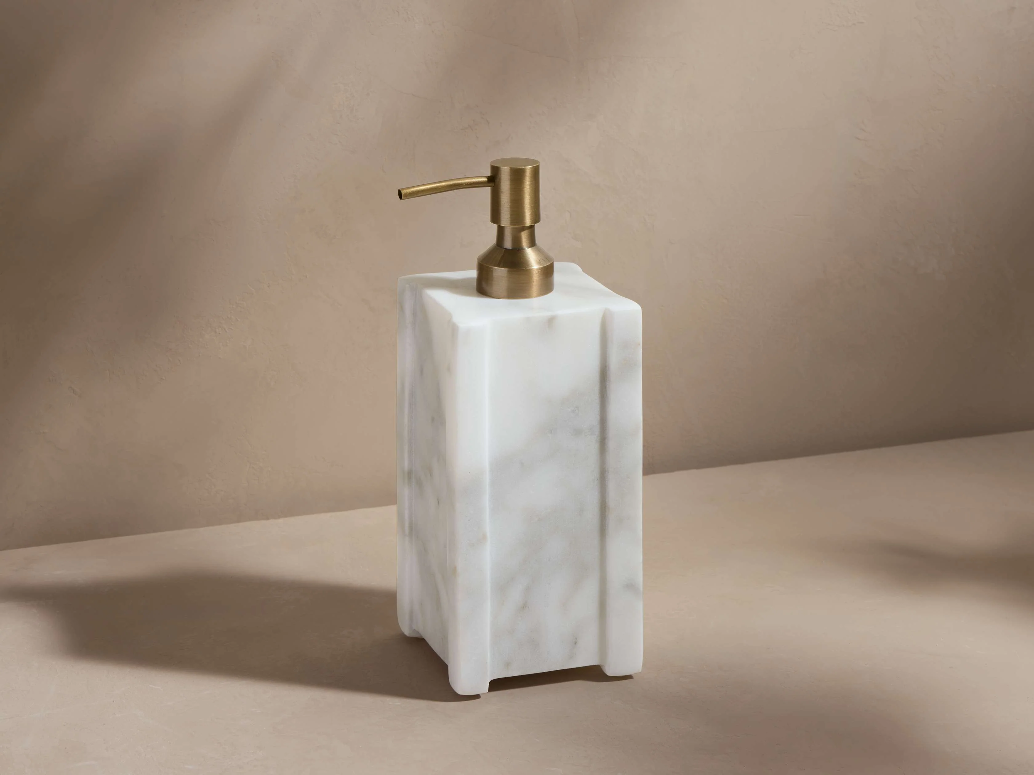 Aster Soap Dispenser in Carrara
