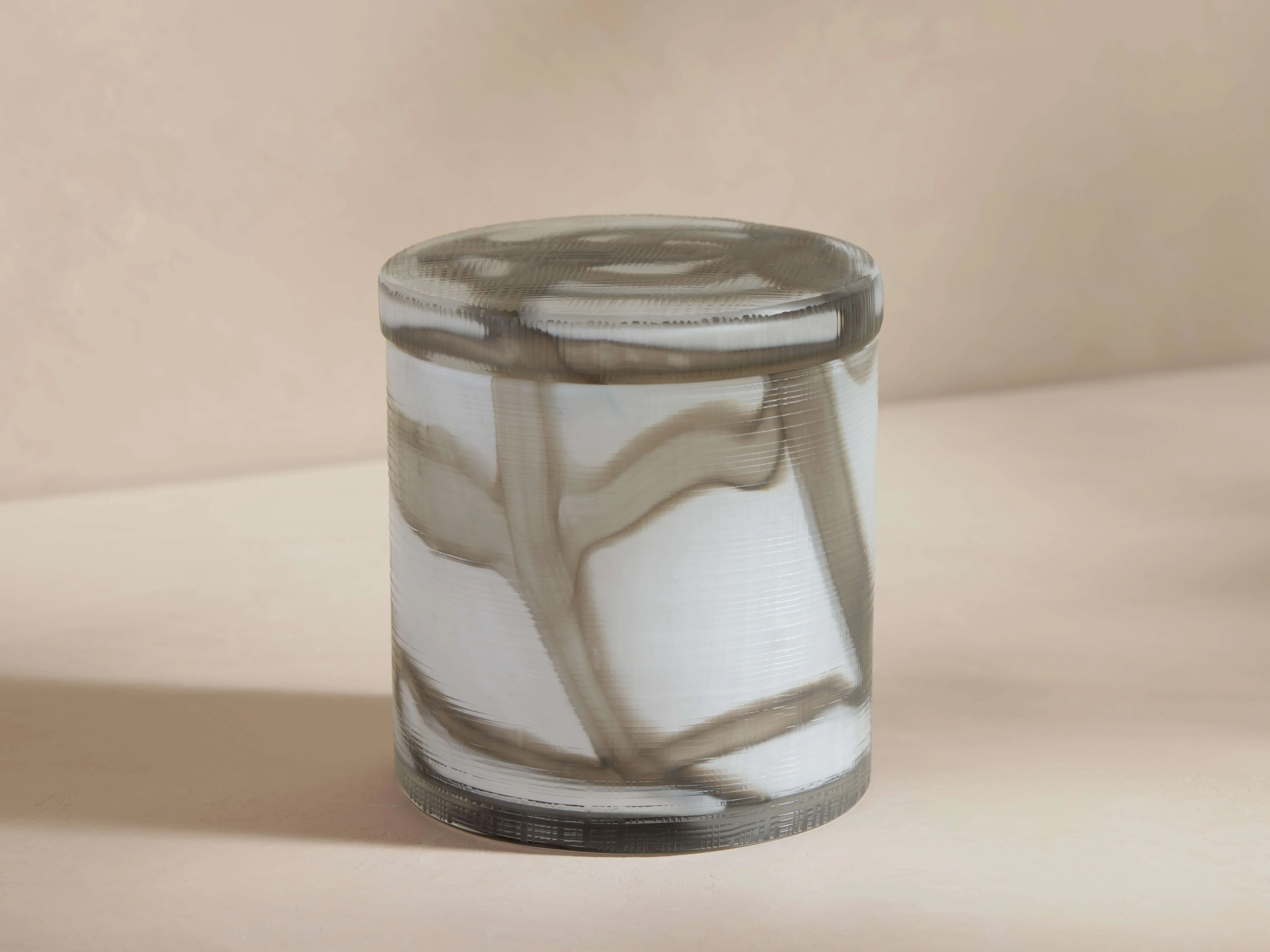 Abilene Bath Jar in Ash Swirl