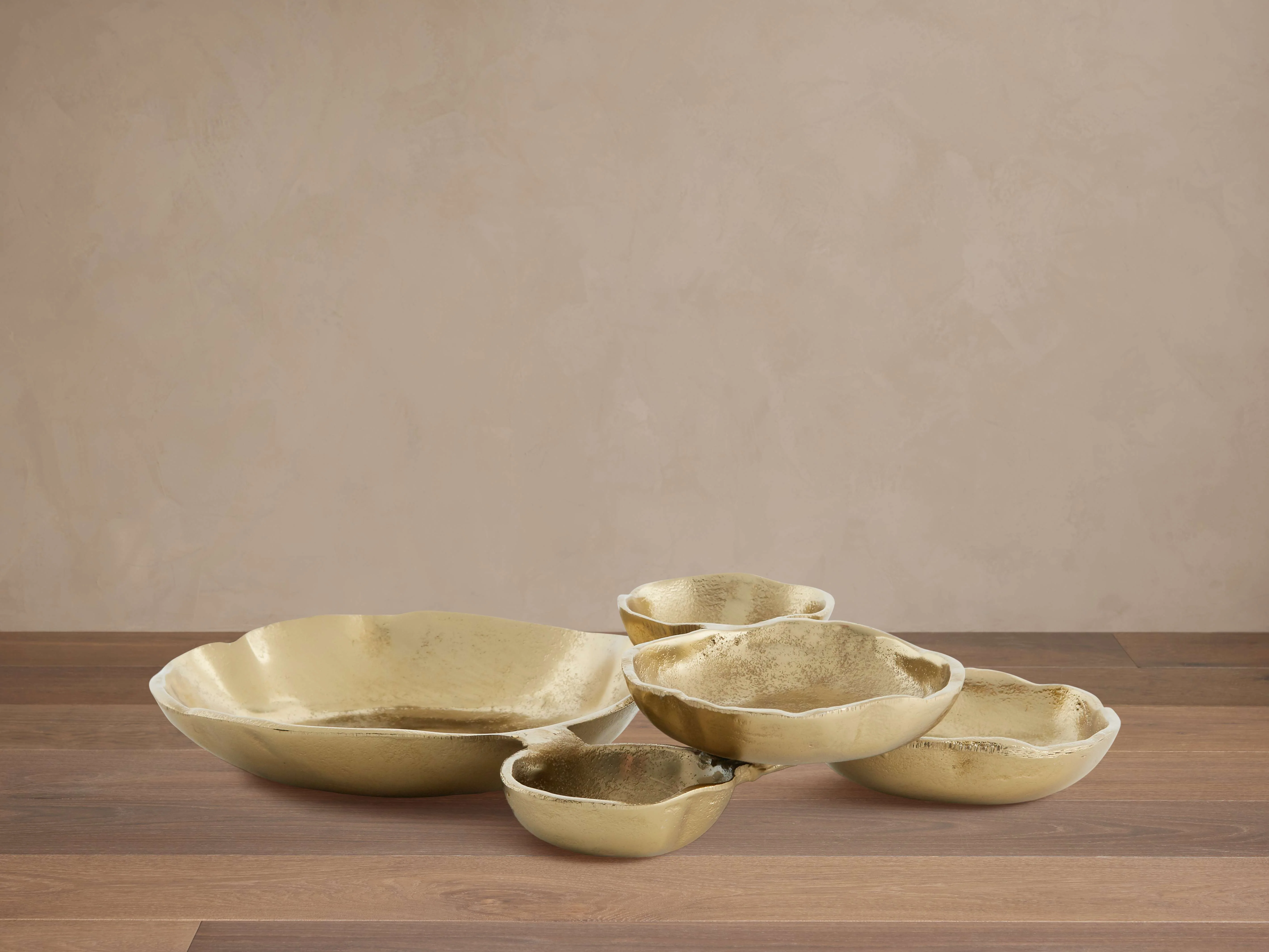 Klasa Small Dark Gold Platter