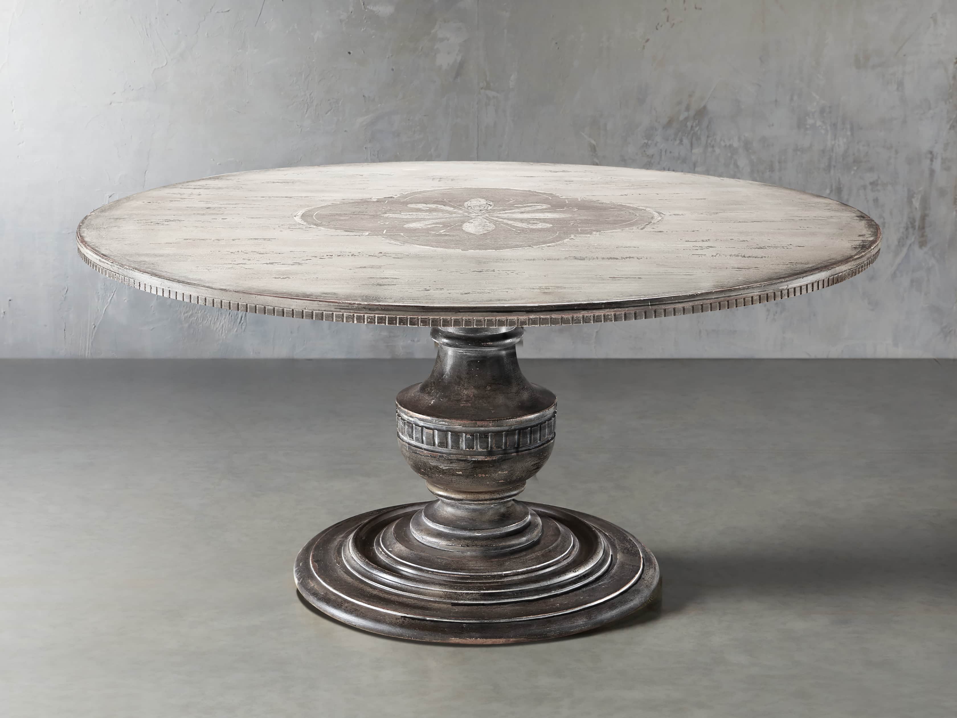 Florence Center Floral BellâArte Round Dining Table