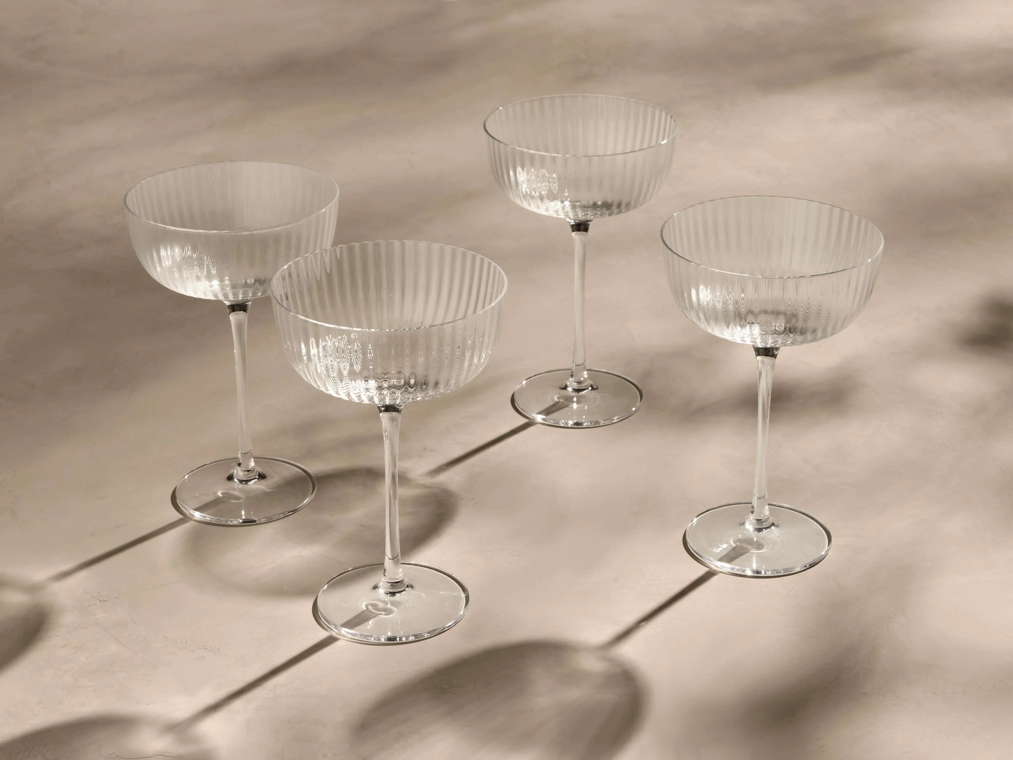 Ada Coupe Glasses (Set of 4)