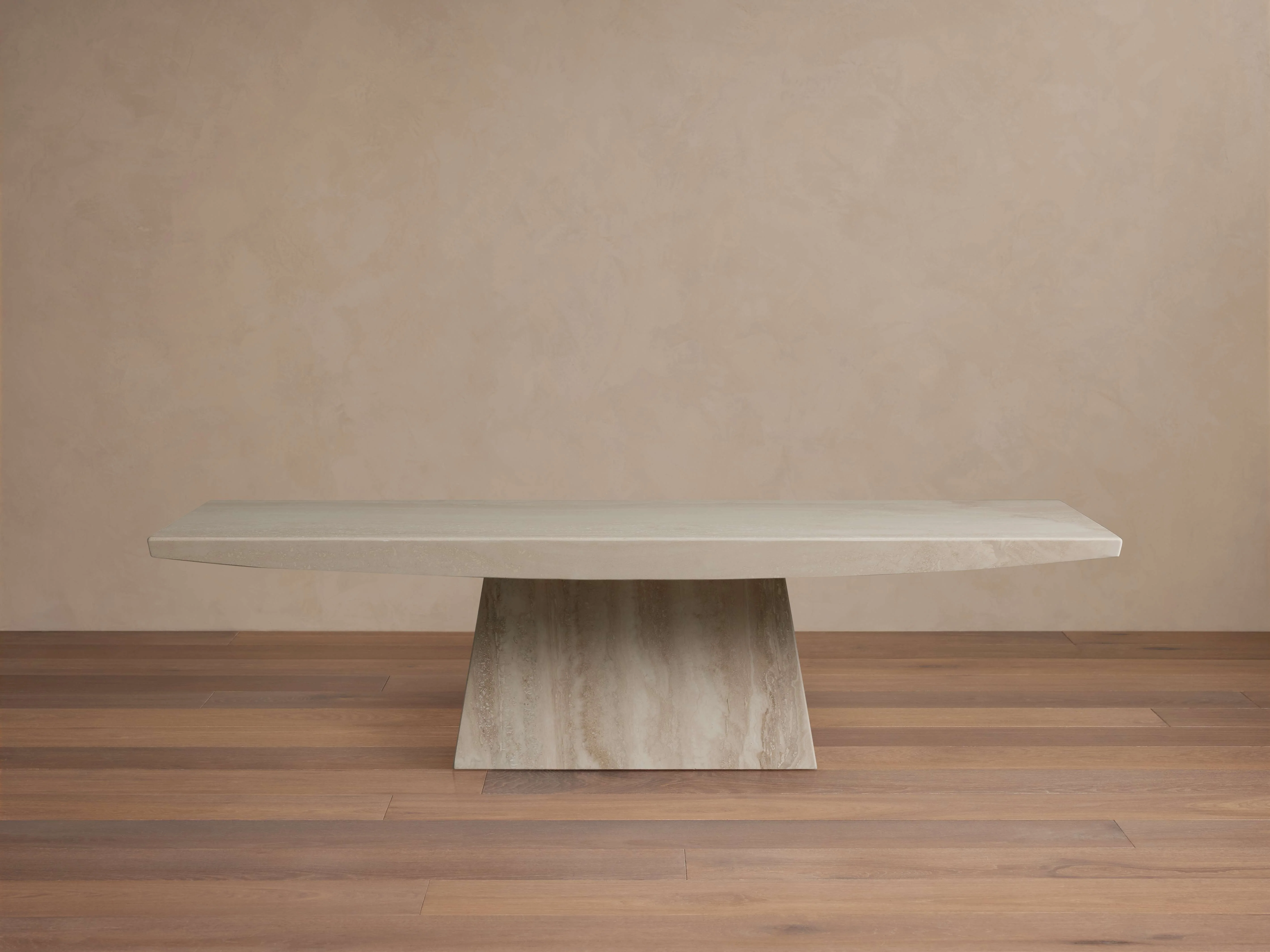 Ilaria Coffee Table in Light Travertine