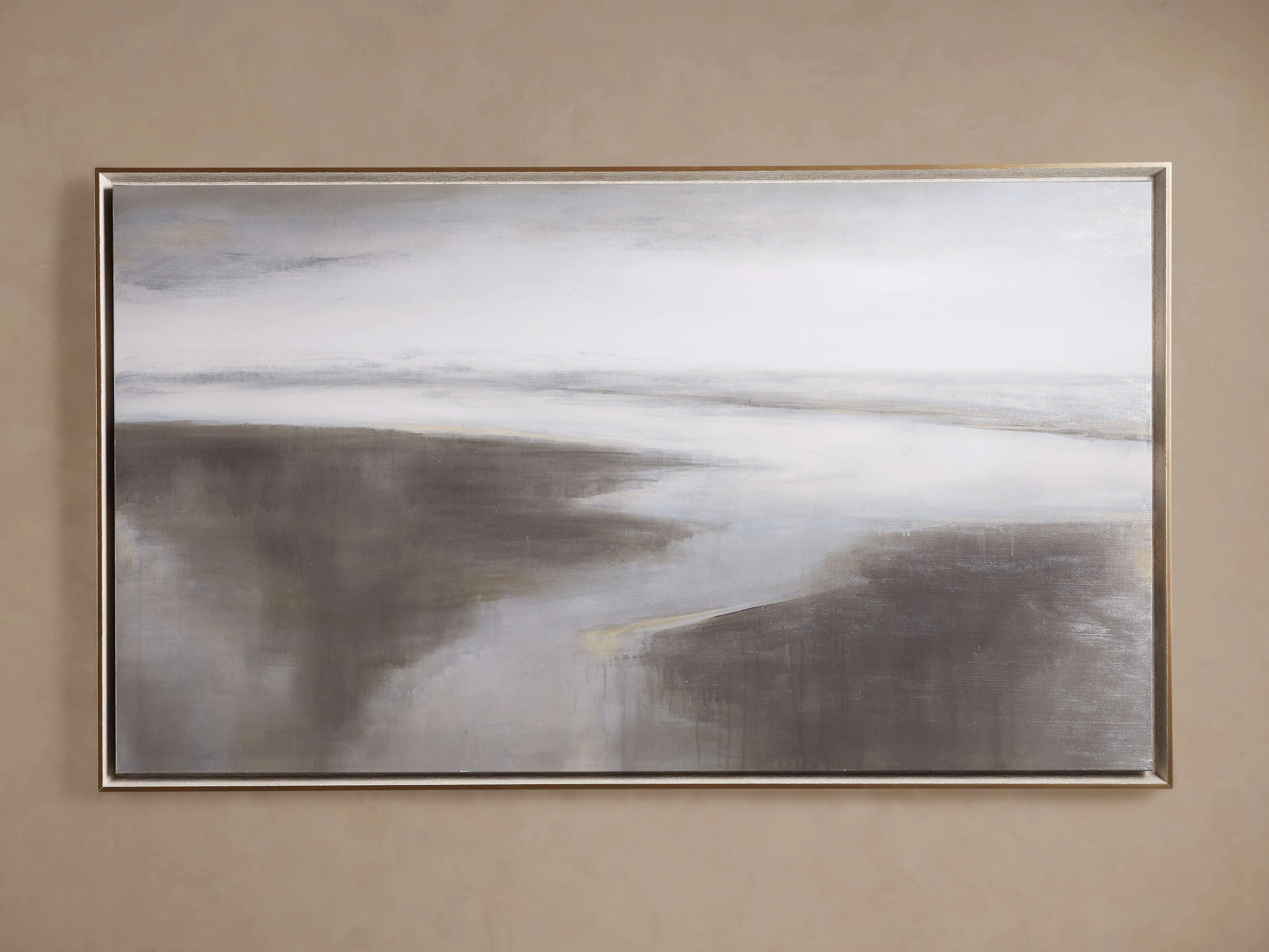 Silver River II Framed Print