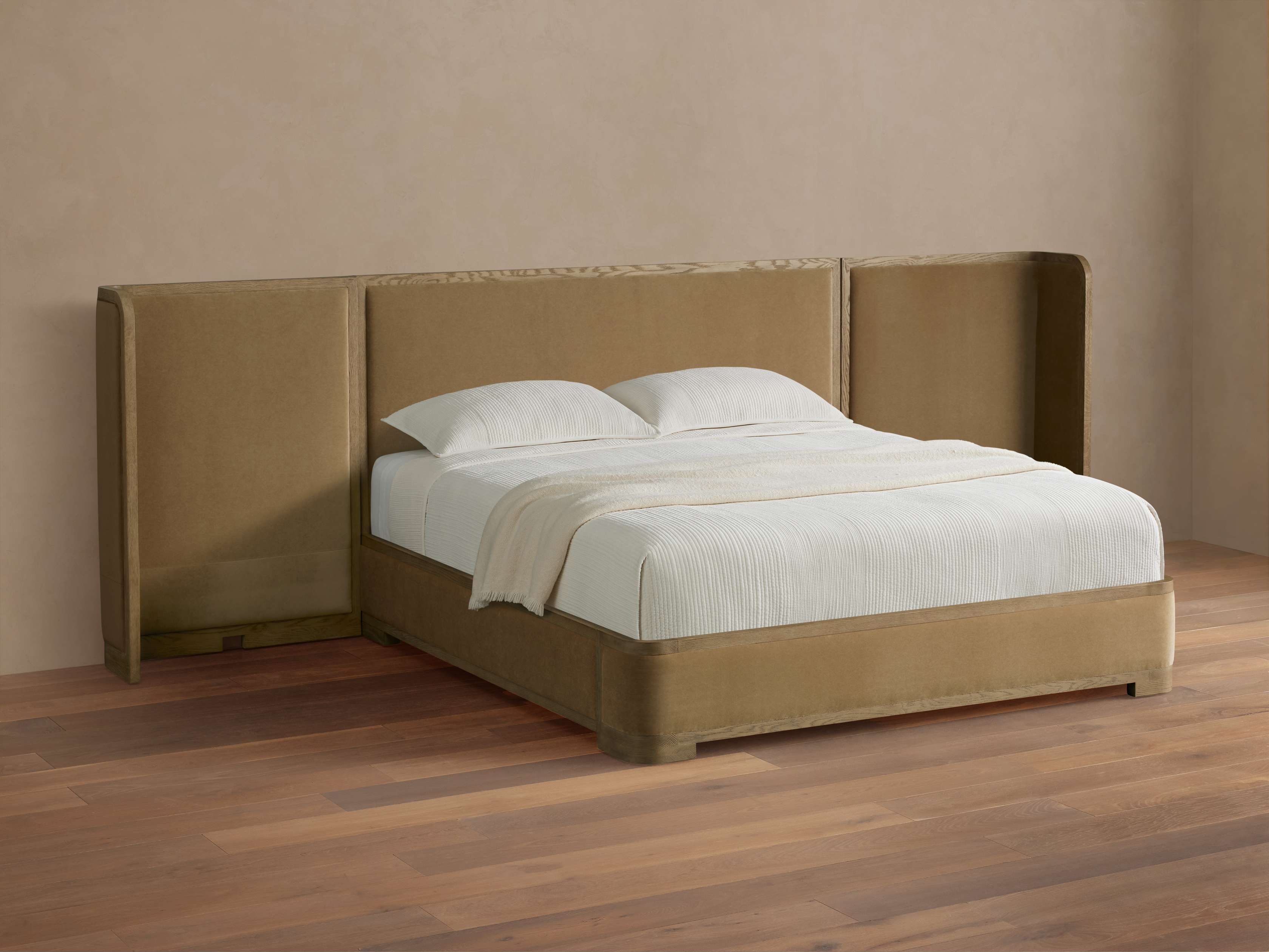 Darien Extended Curved Shelter Bed with Low Footboard