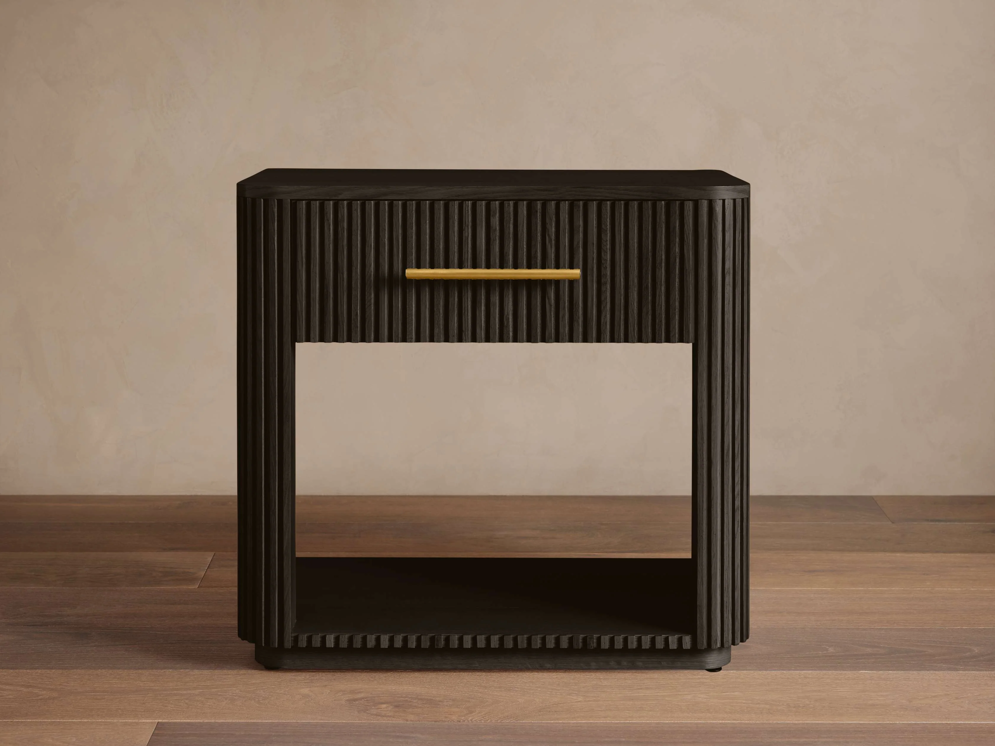 Finnley Wood Open Nightstand