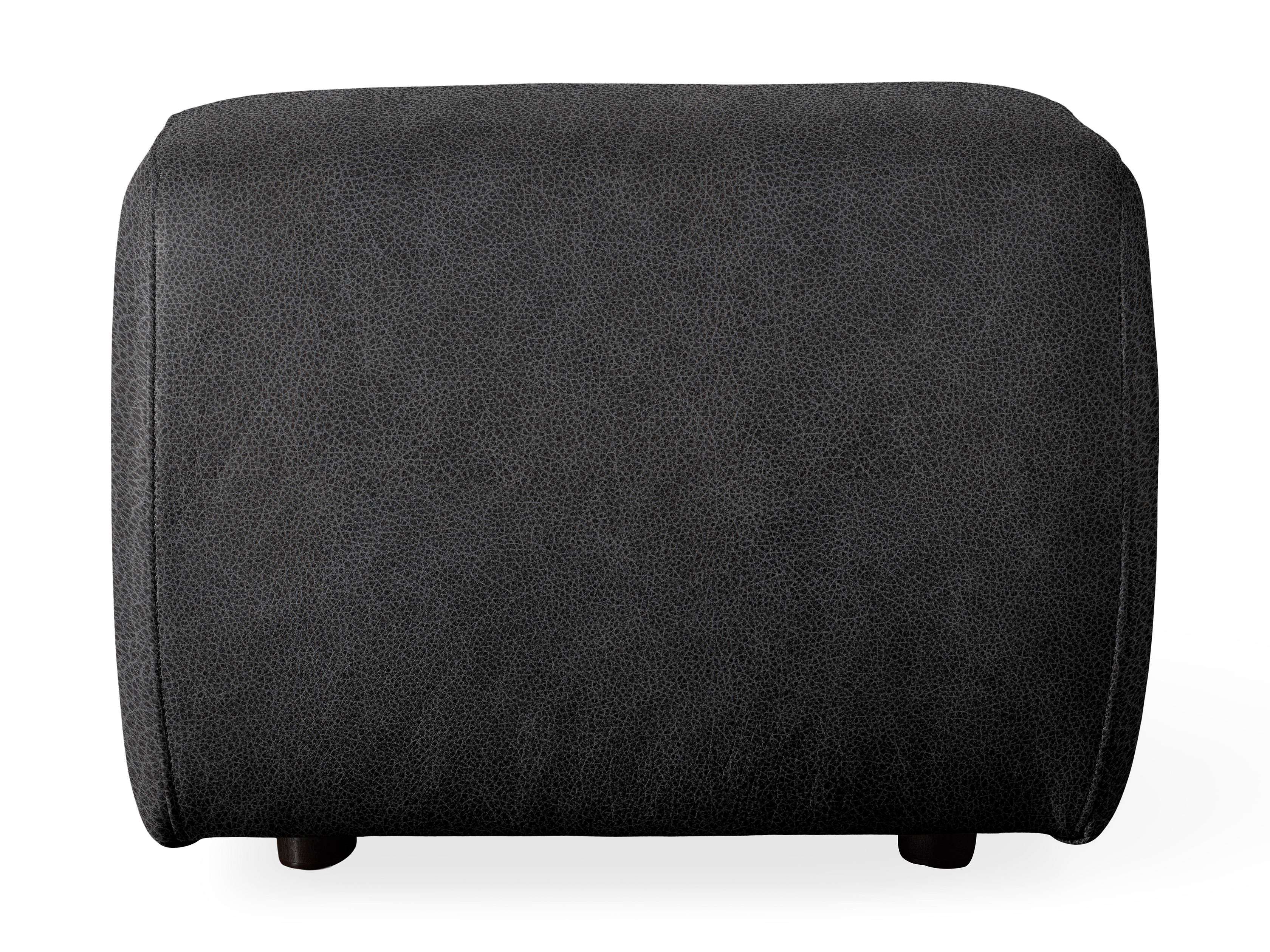 Fresno Leather Ottoman