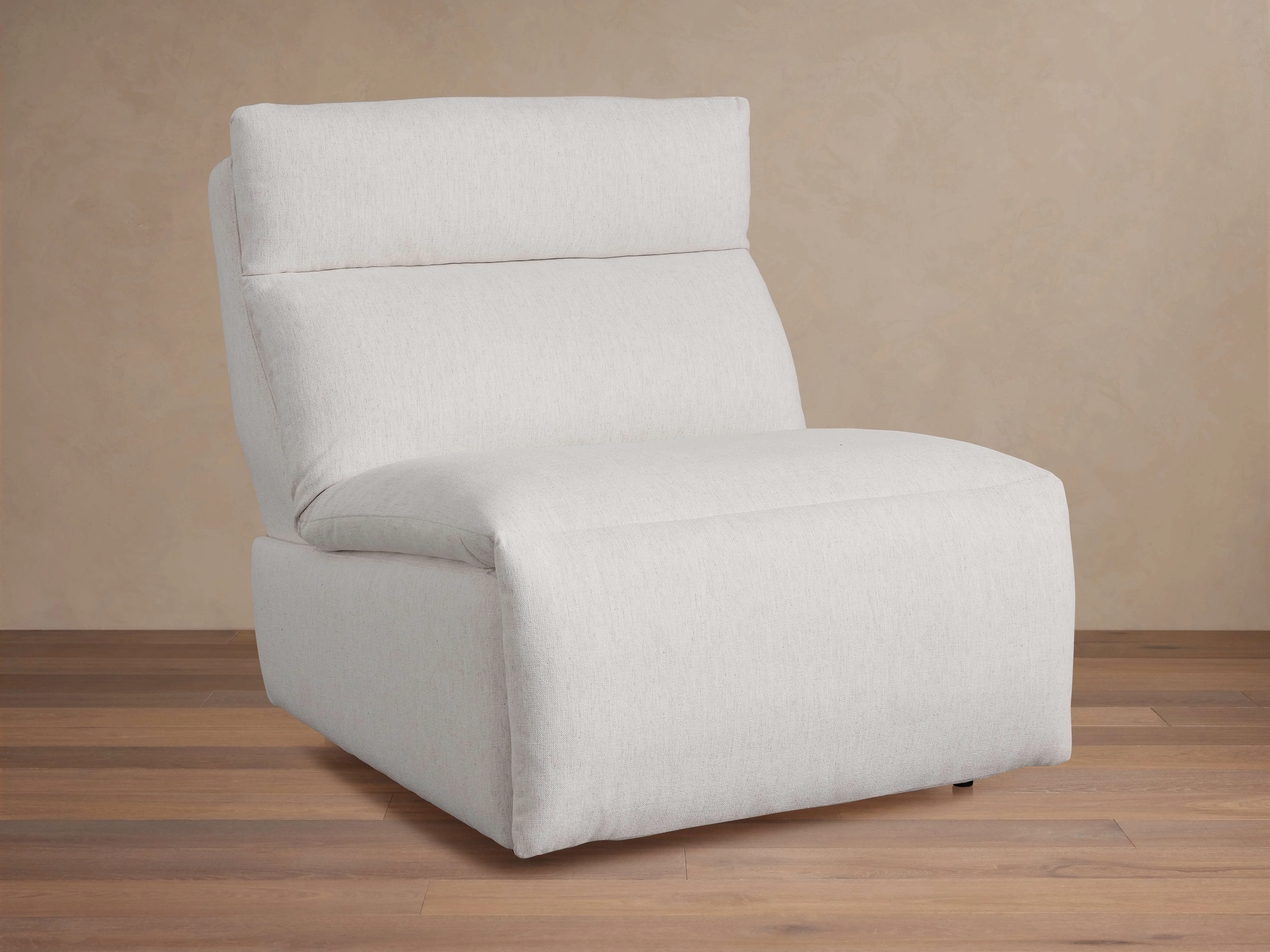 Rowland Tailored 34" Armless Motion Recliner