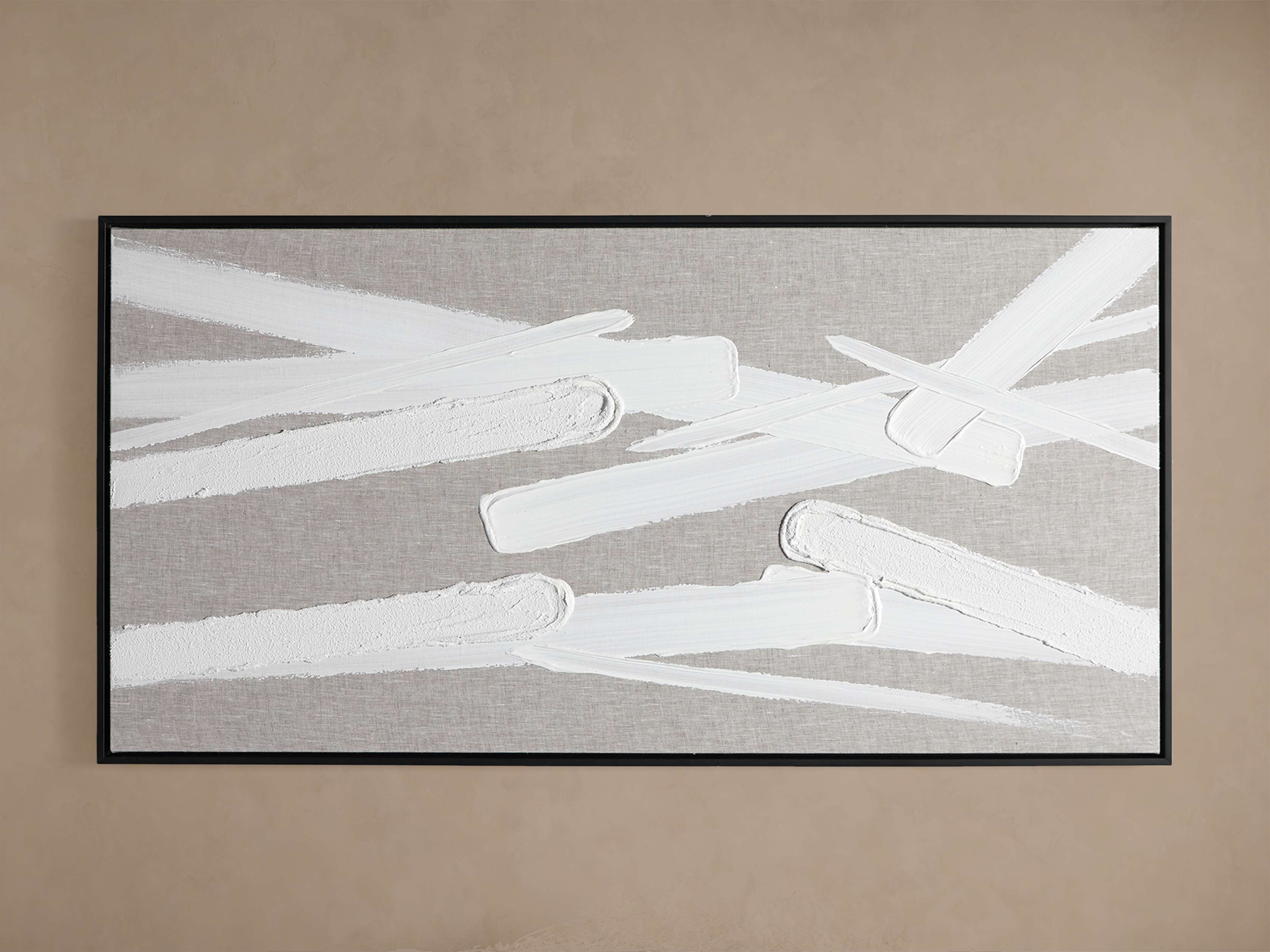 Format Framed Linen Painting