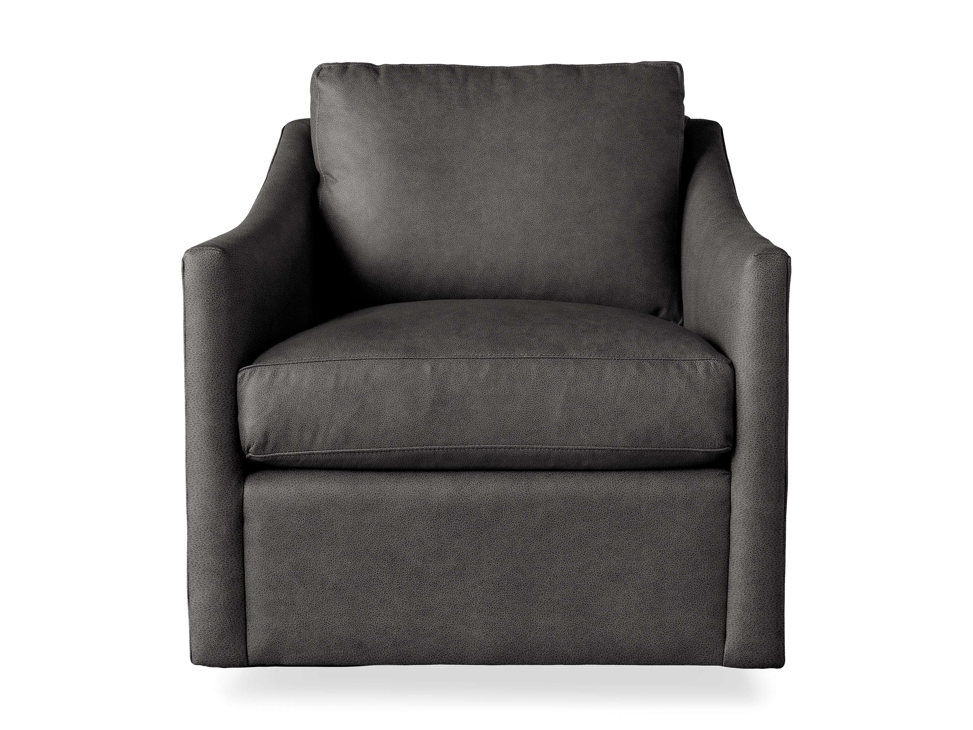 Branson Leather Swivel Chair