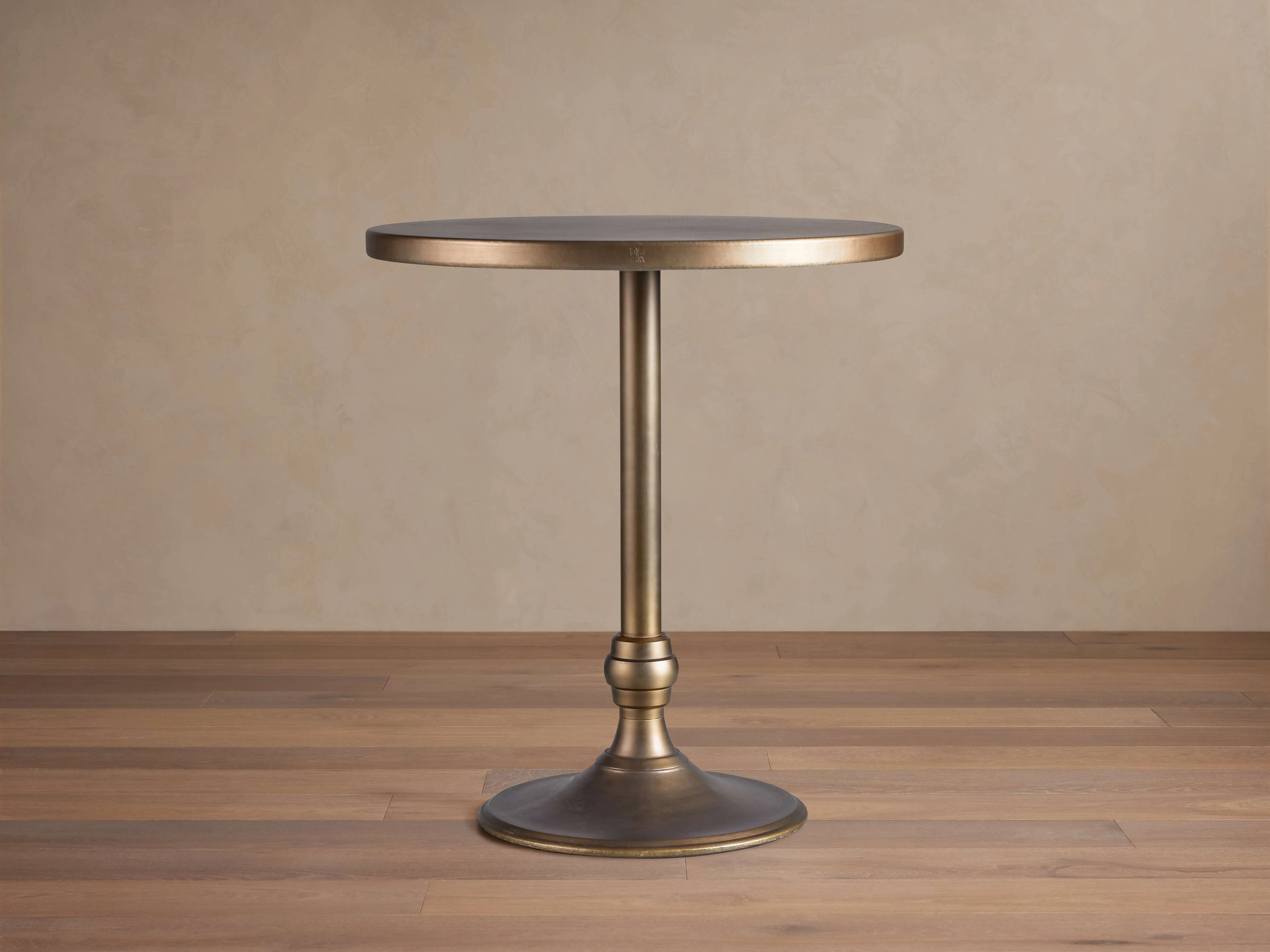 Recycled Metal Bar Table with Wade Base
