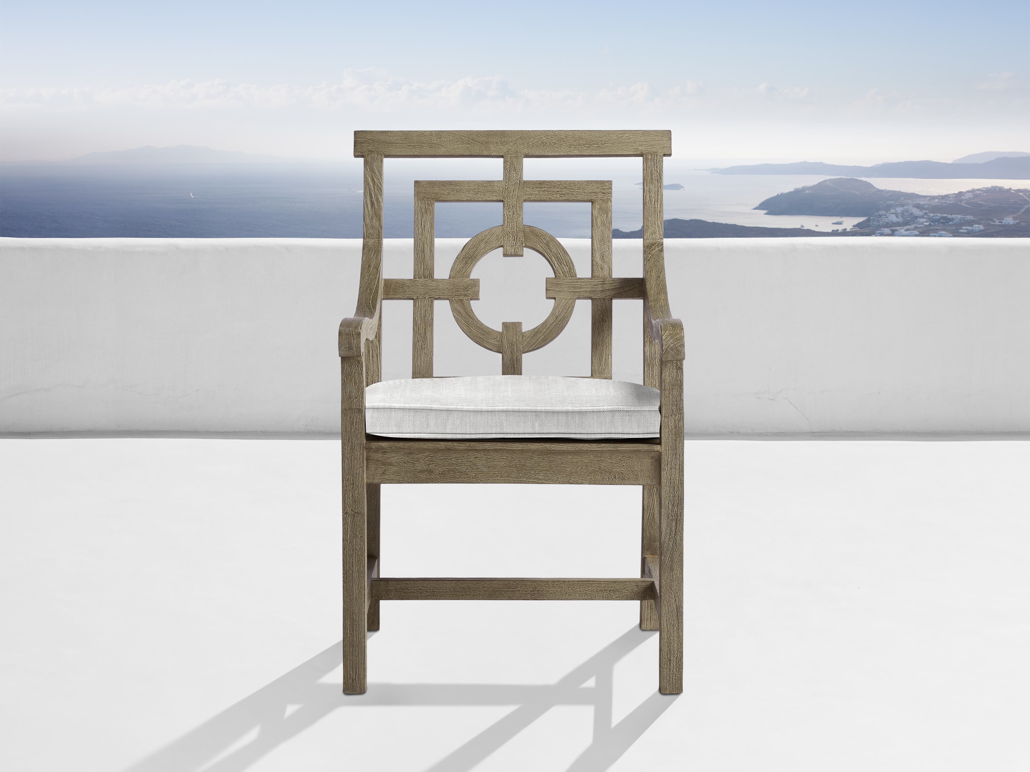 Hamptons Outdoor Dining Arm Chair