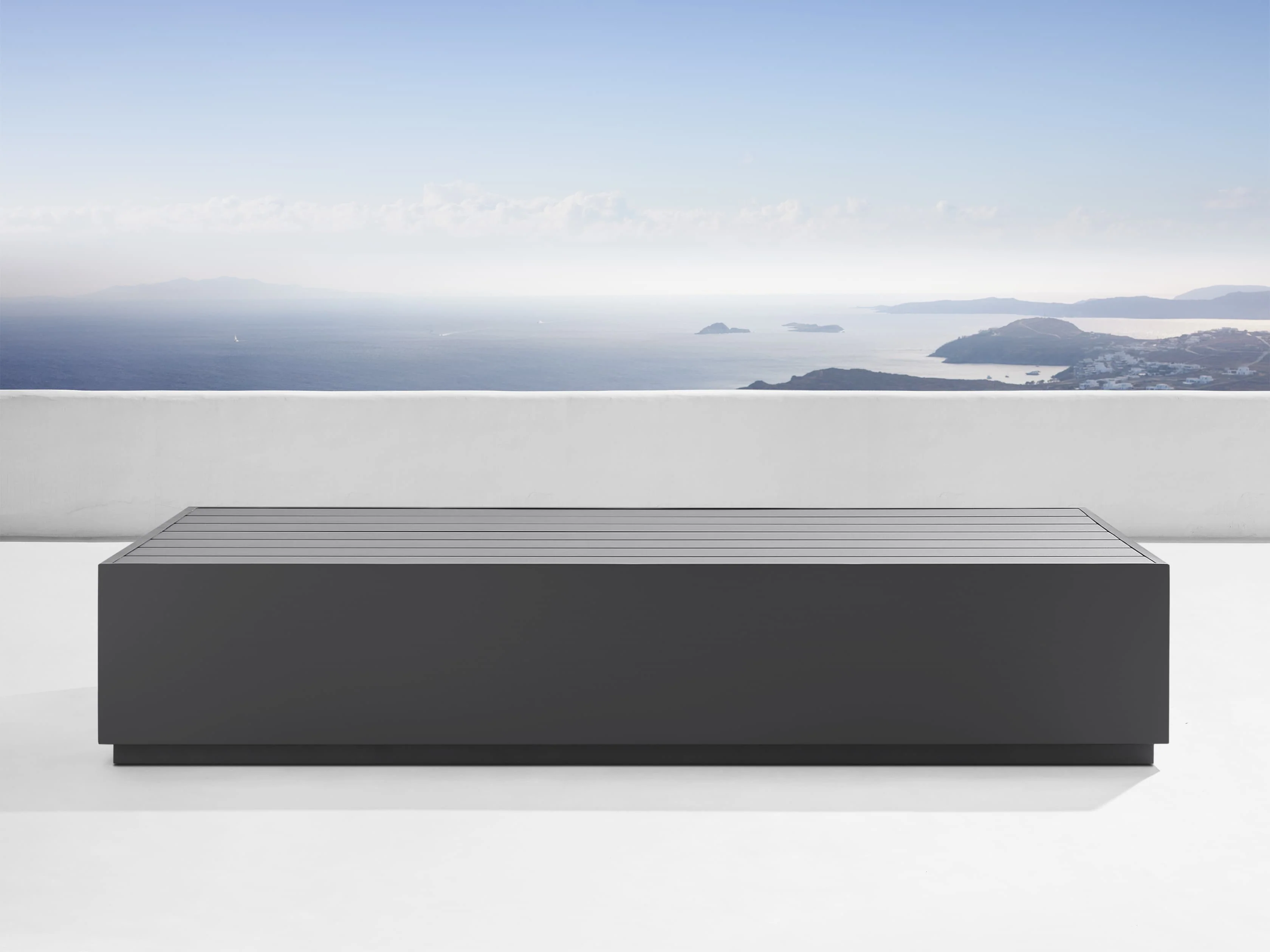 Bal Harbour Outdoor Aluminum Coffee Table