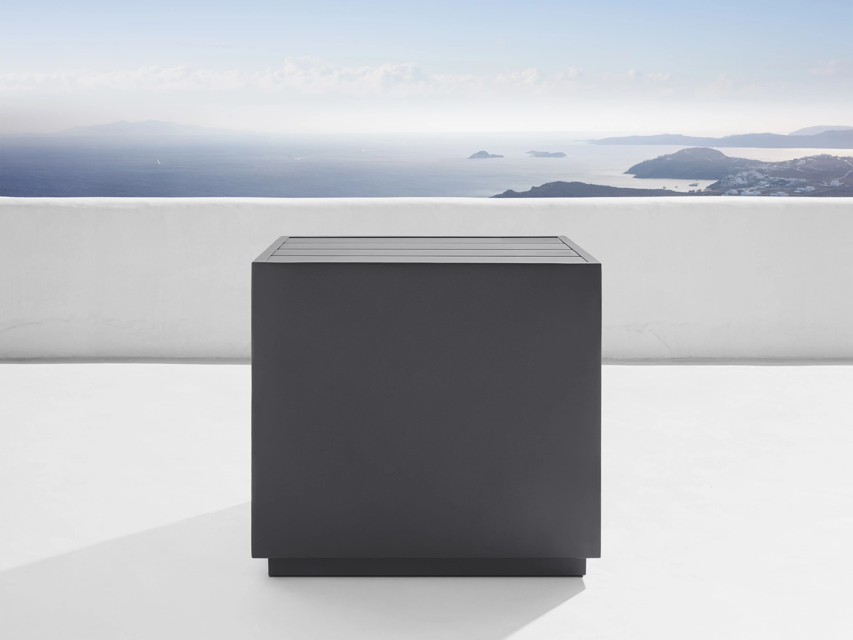 Bal Harbour Outdoor Aluminum End Table