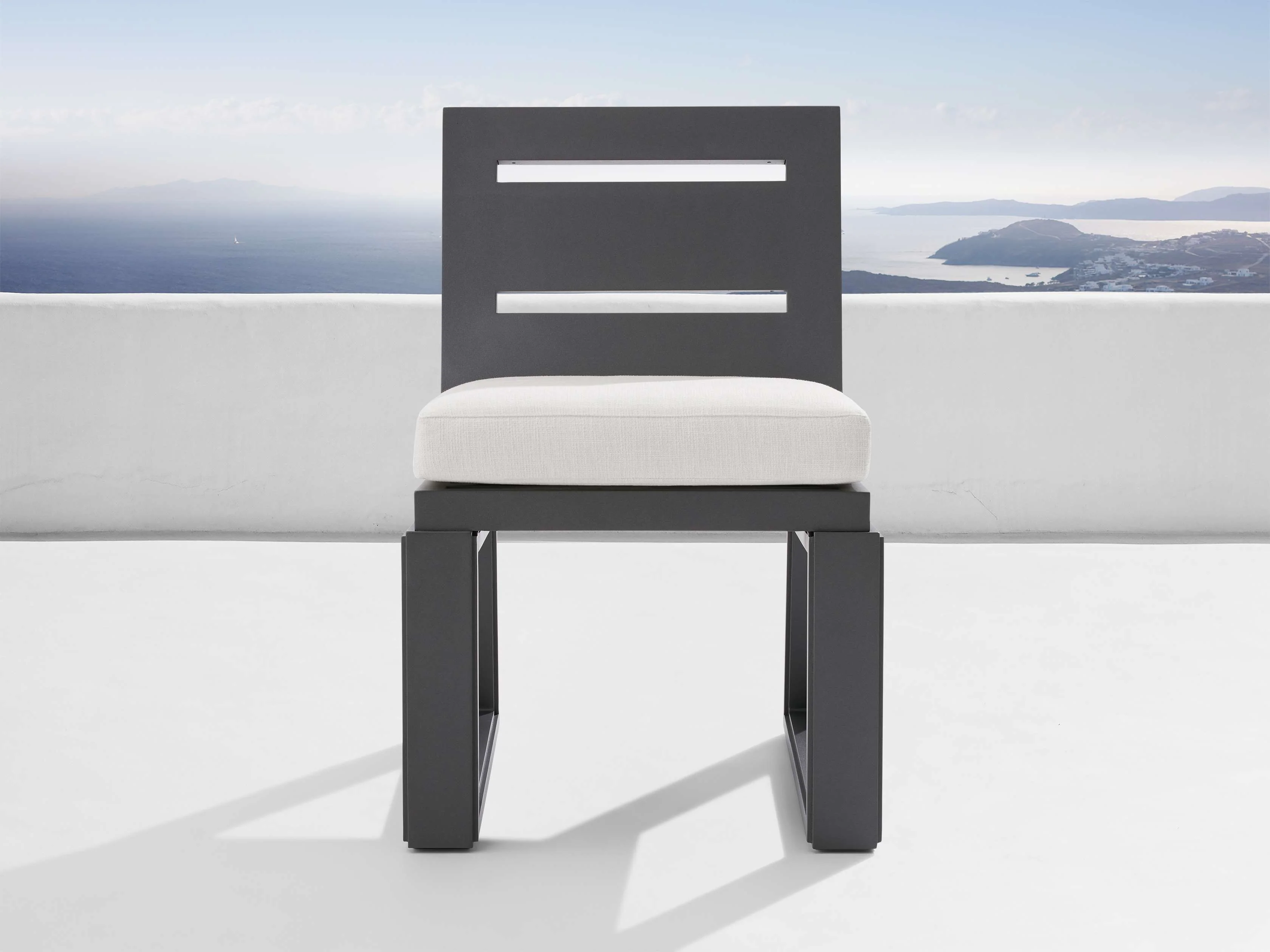 Canyon Outdoor Aluminum Dining Side Chair