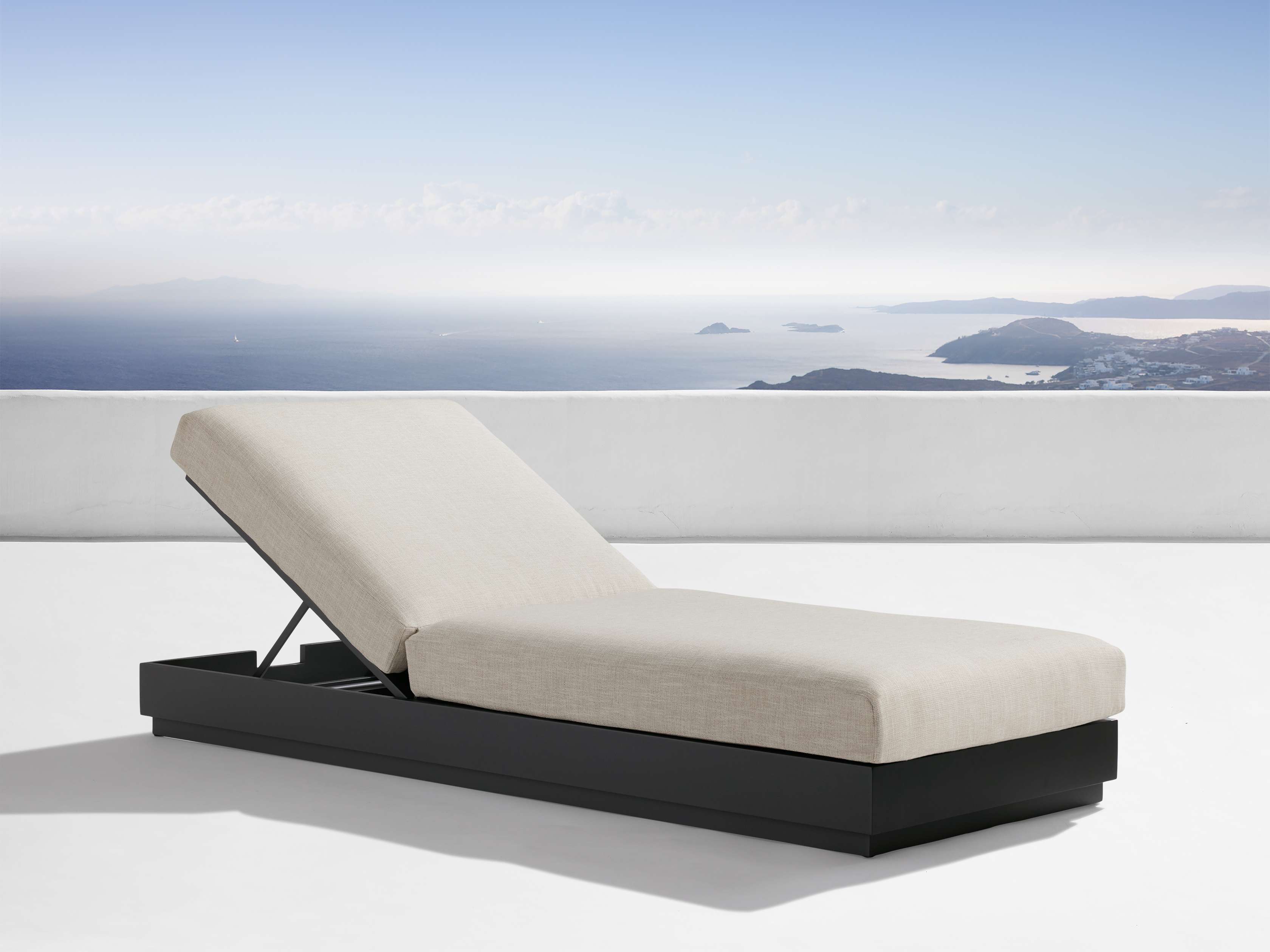 Bal Harbour Outdoor Aluminum Chaise